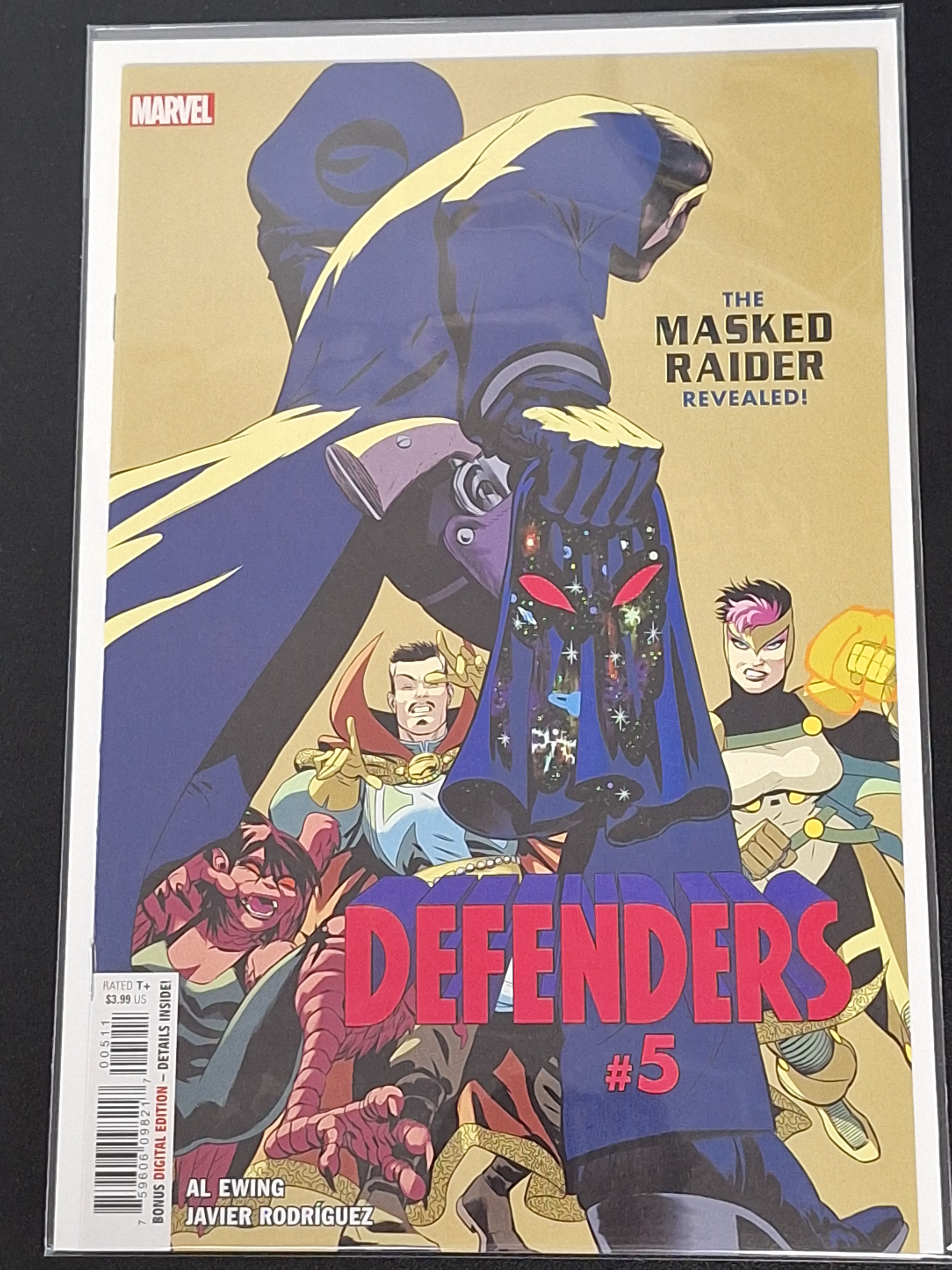 Defenders 5 Marvel 2021 Origin & Identity of The Masked Raider Revealed