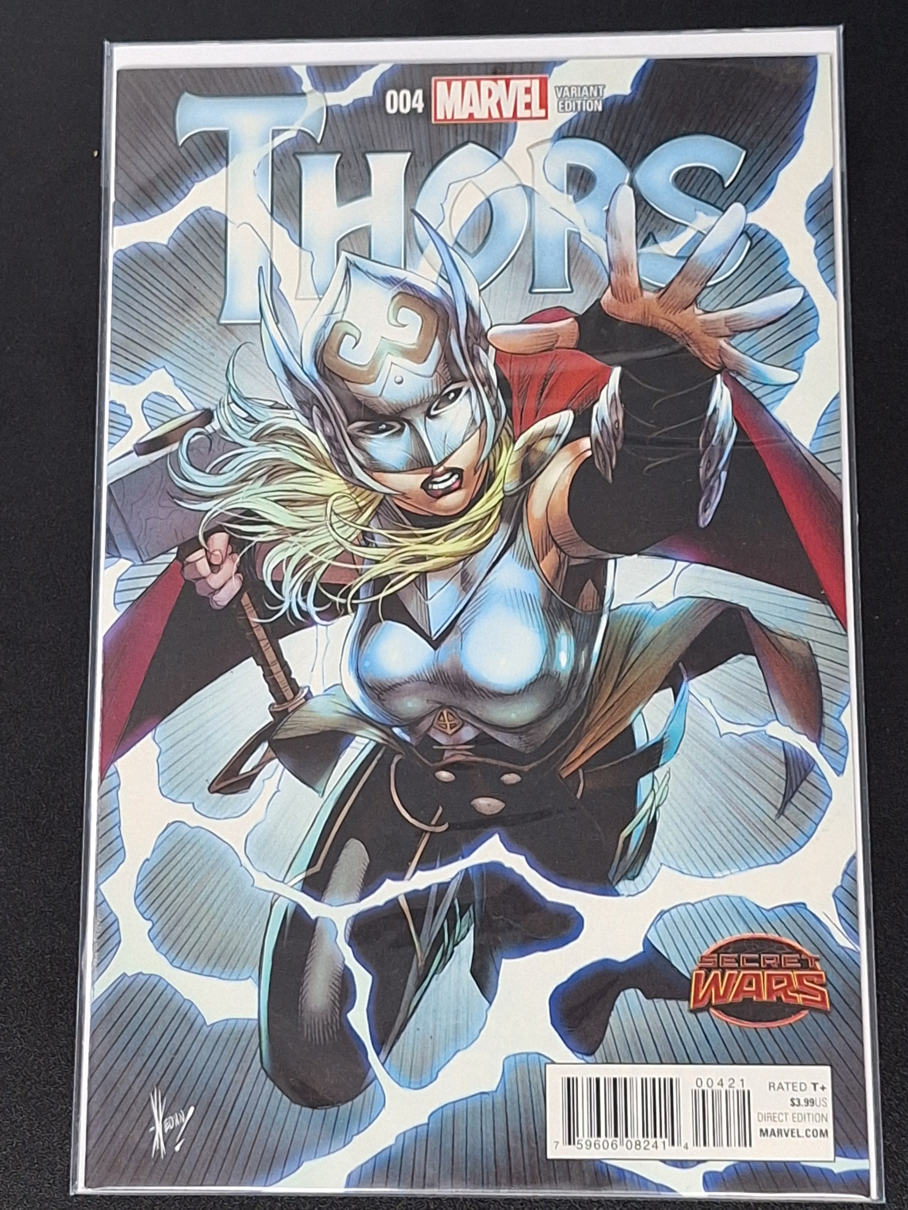 Thors 4 Marvel 2016 Dale Keown 1:25 Variant Final Issue