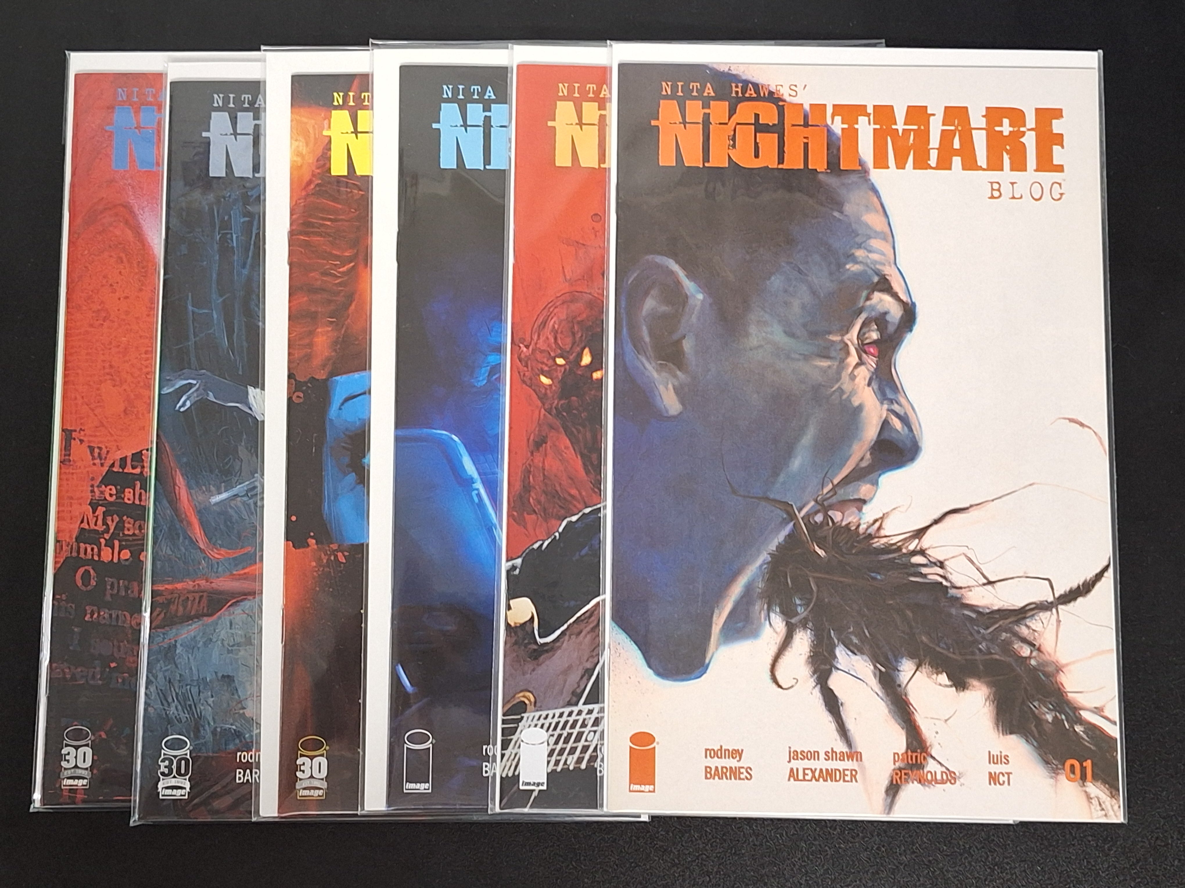 Nita Hawes' Nightmare Blog 1-6 Image 2021 Set of 6