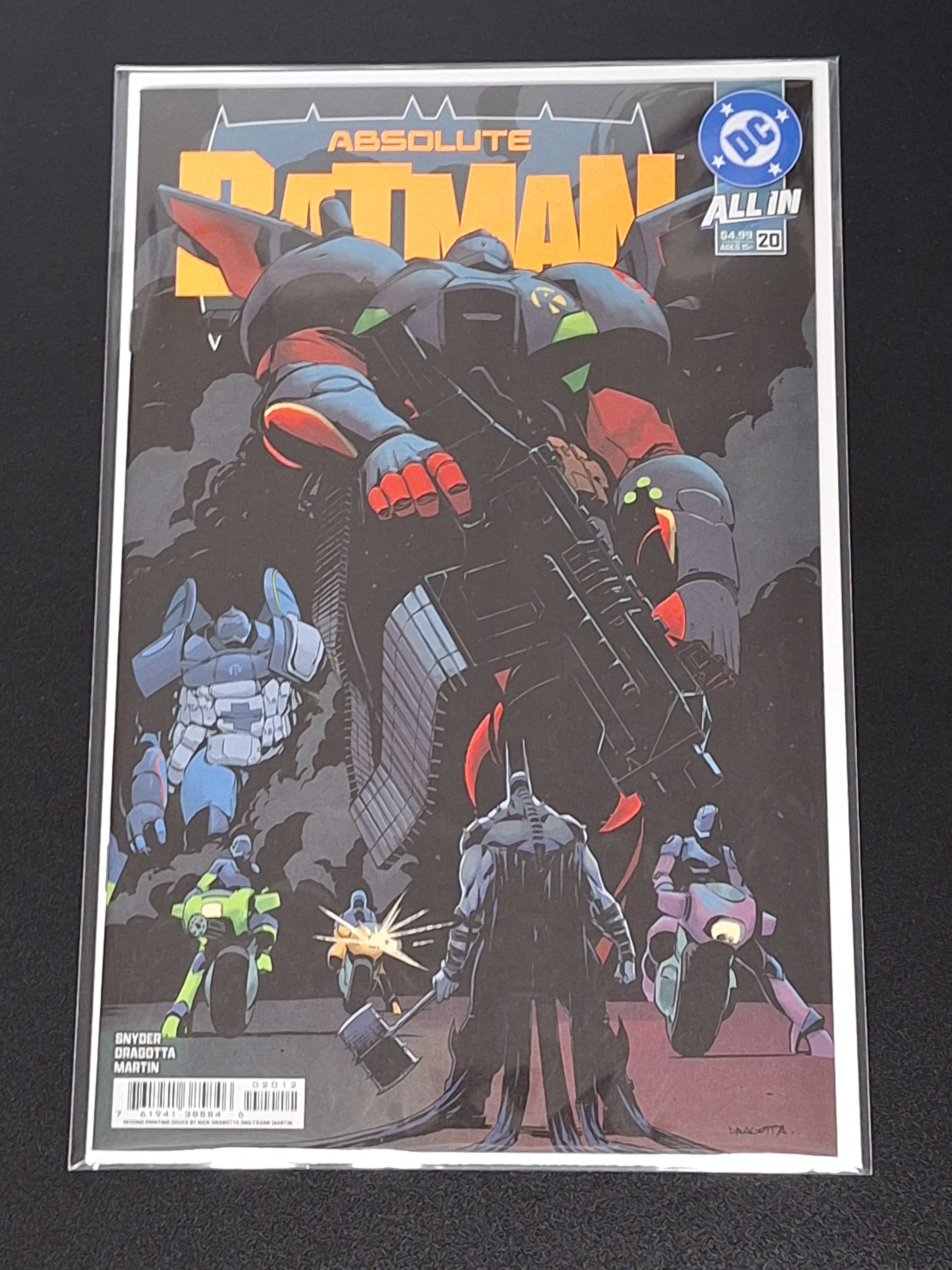 Absolute Batman 20 DC 2026 Cover A 2nd Printing