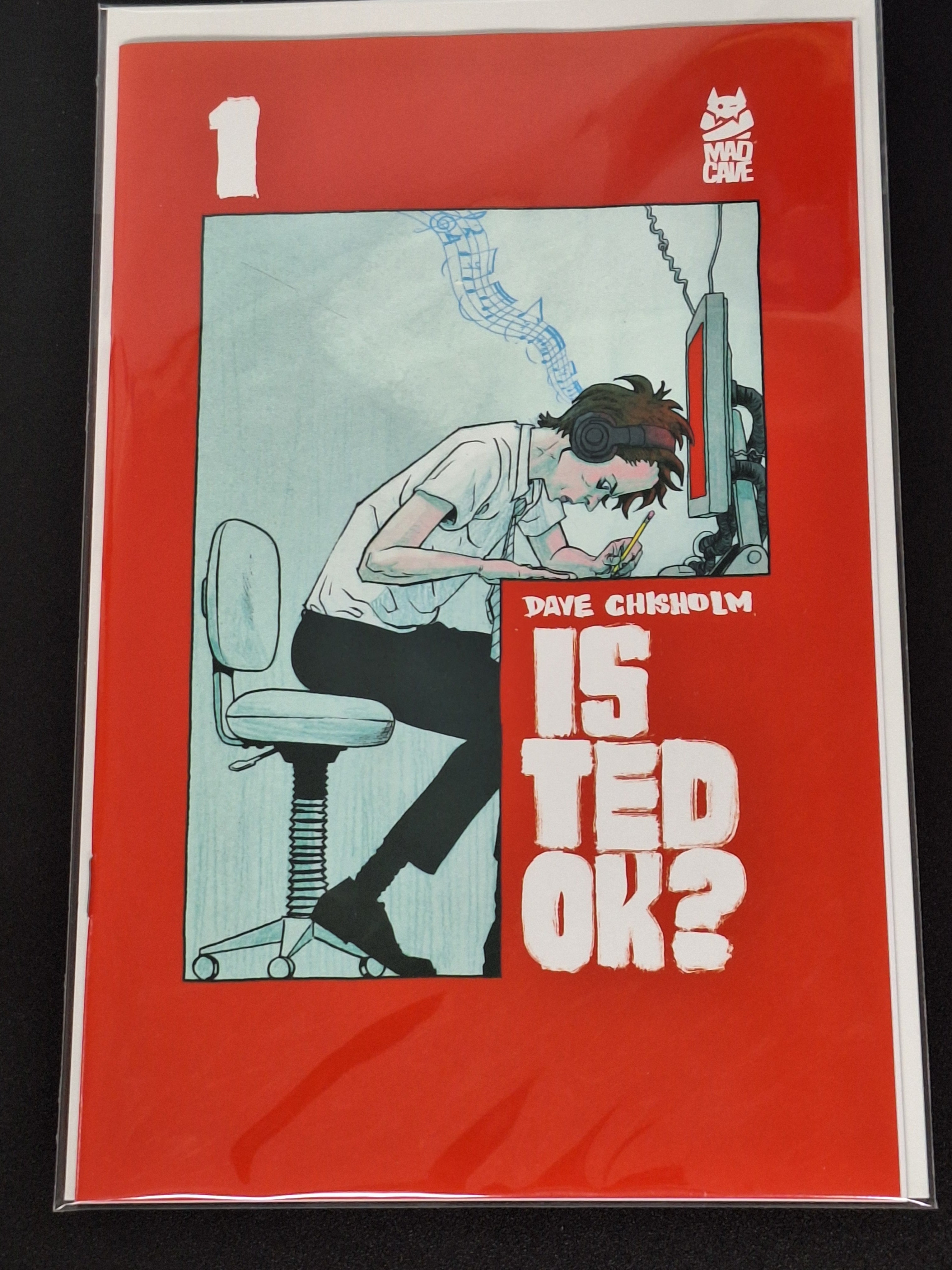 Is Ted OK? 1 Mad Cave 2026 Second Printing
