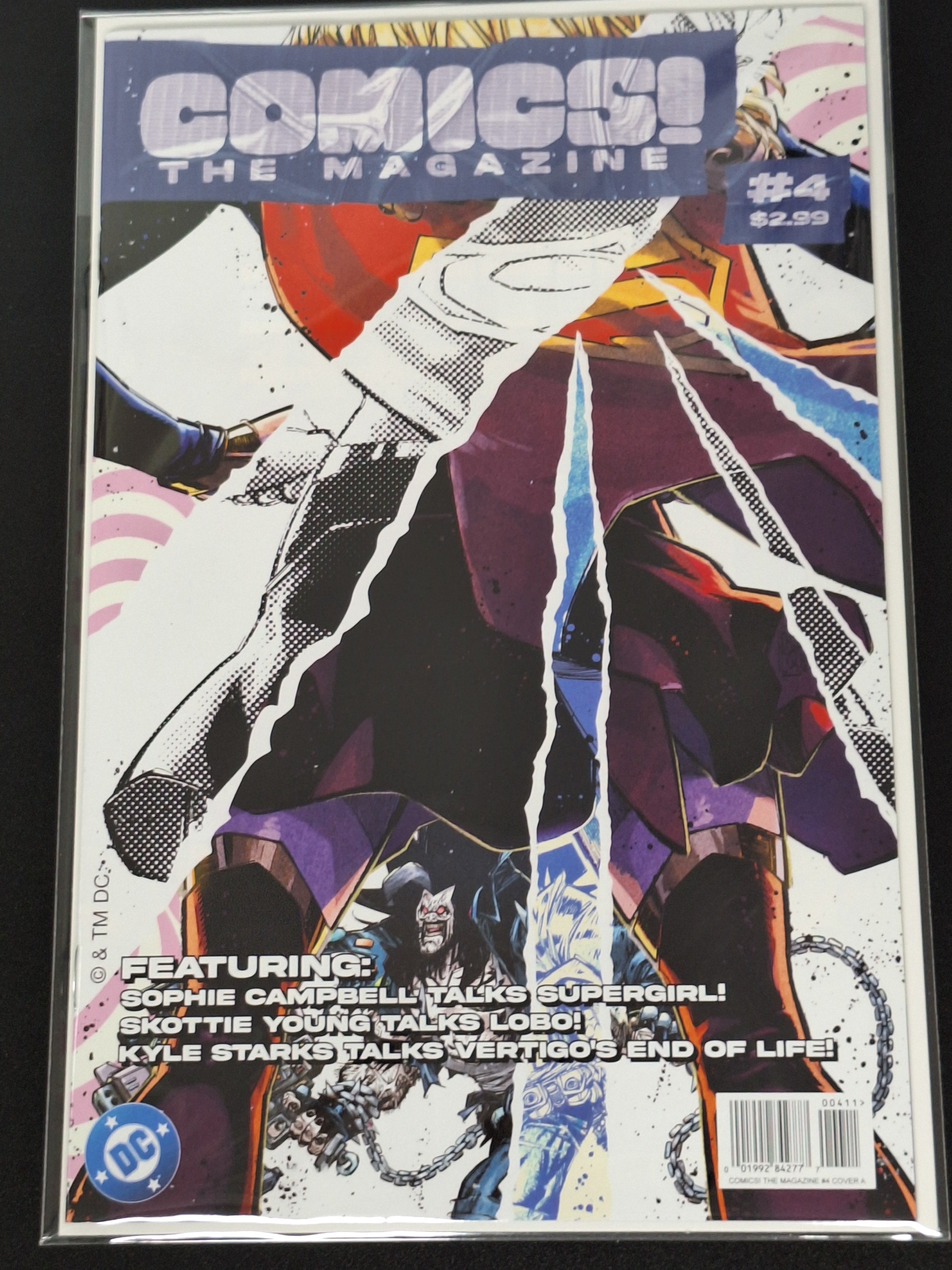 Comics! The Magazine 4 2026 Cover A Supergirl & Lobo