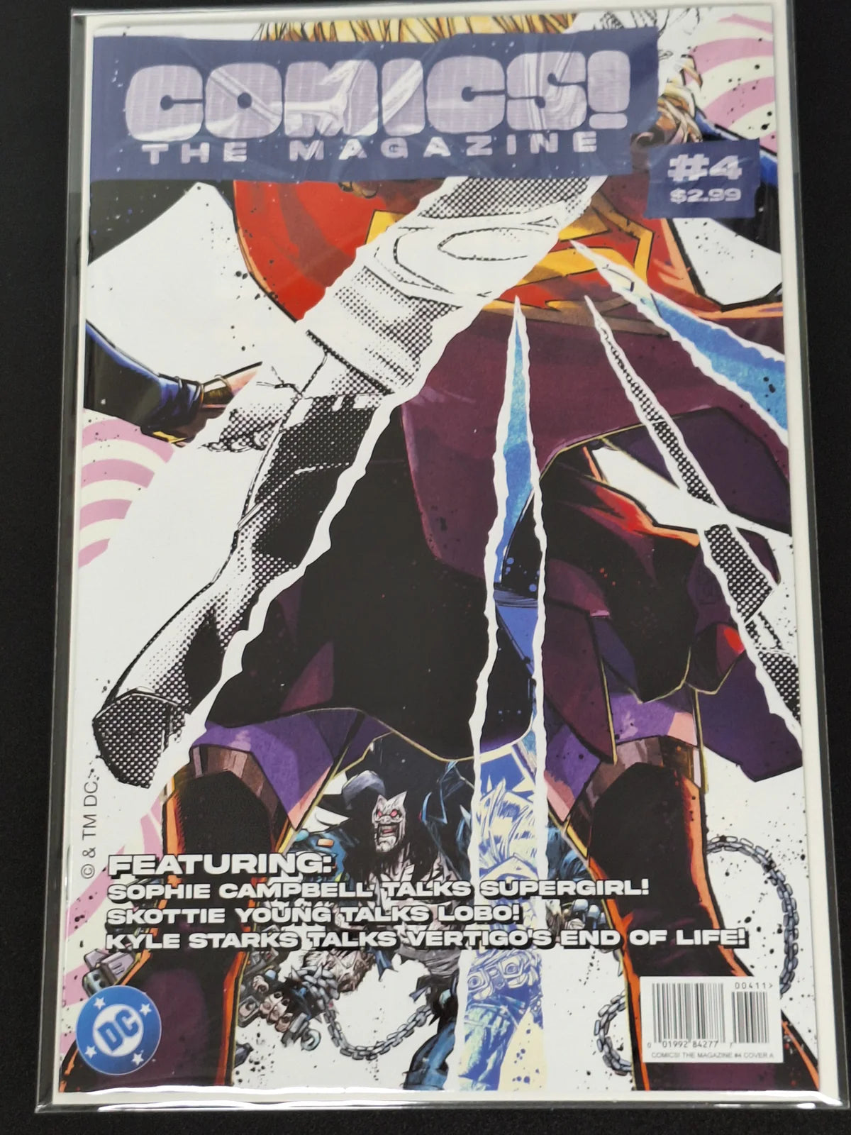 Auction - Comics! The Magazine 4 2026 Cover A Supergirl & Lobo