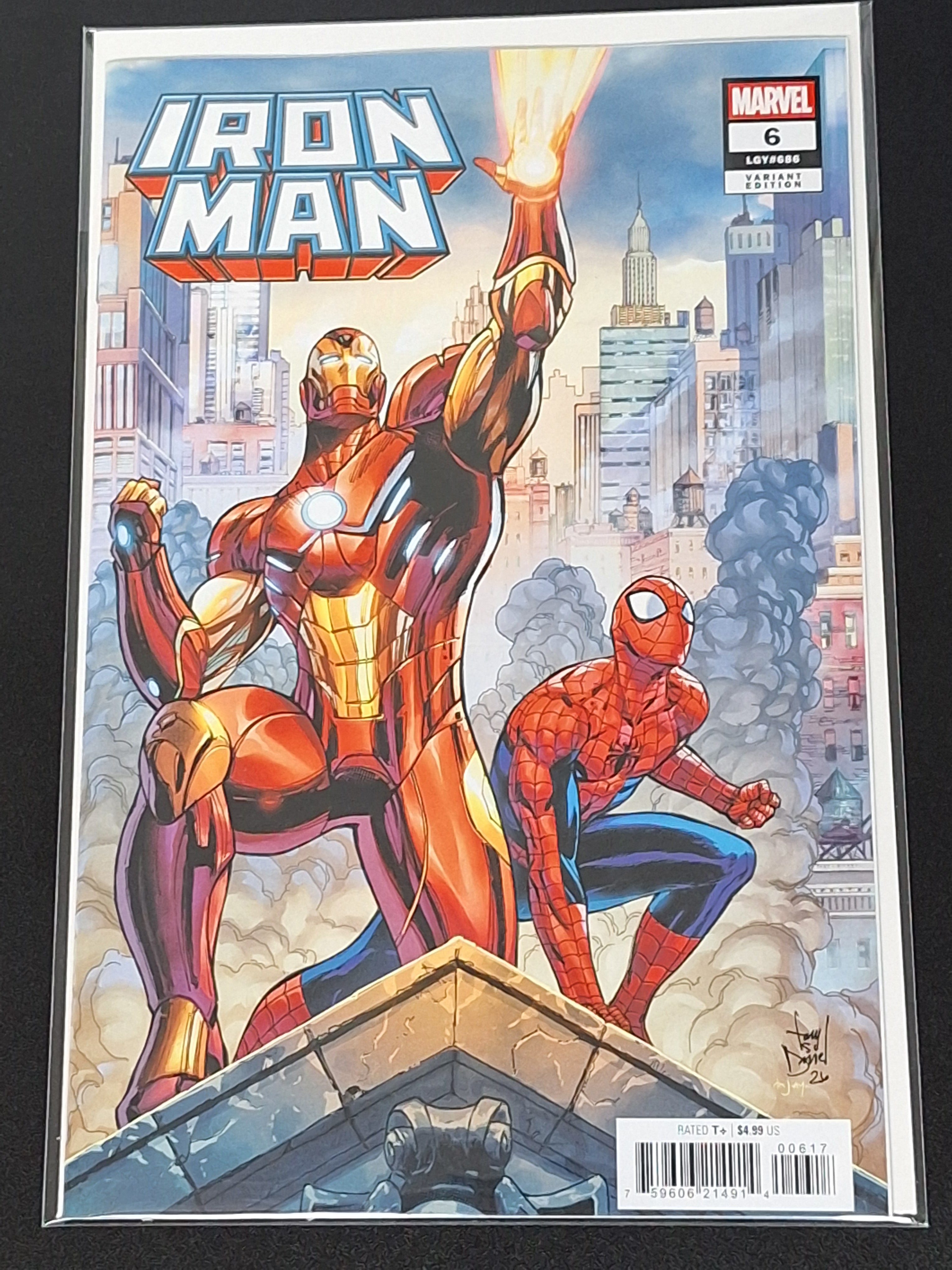 Iron Man 6 Marvel 2026 Tony Daniel 1:25 Variant