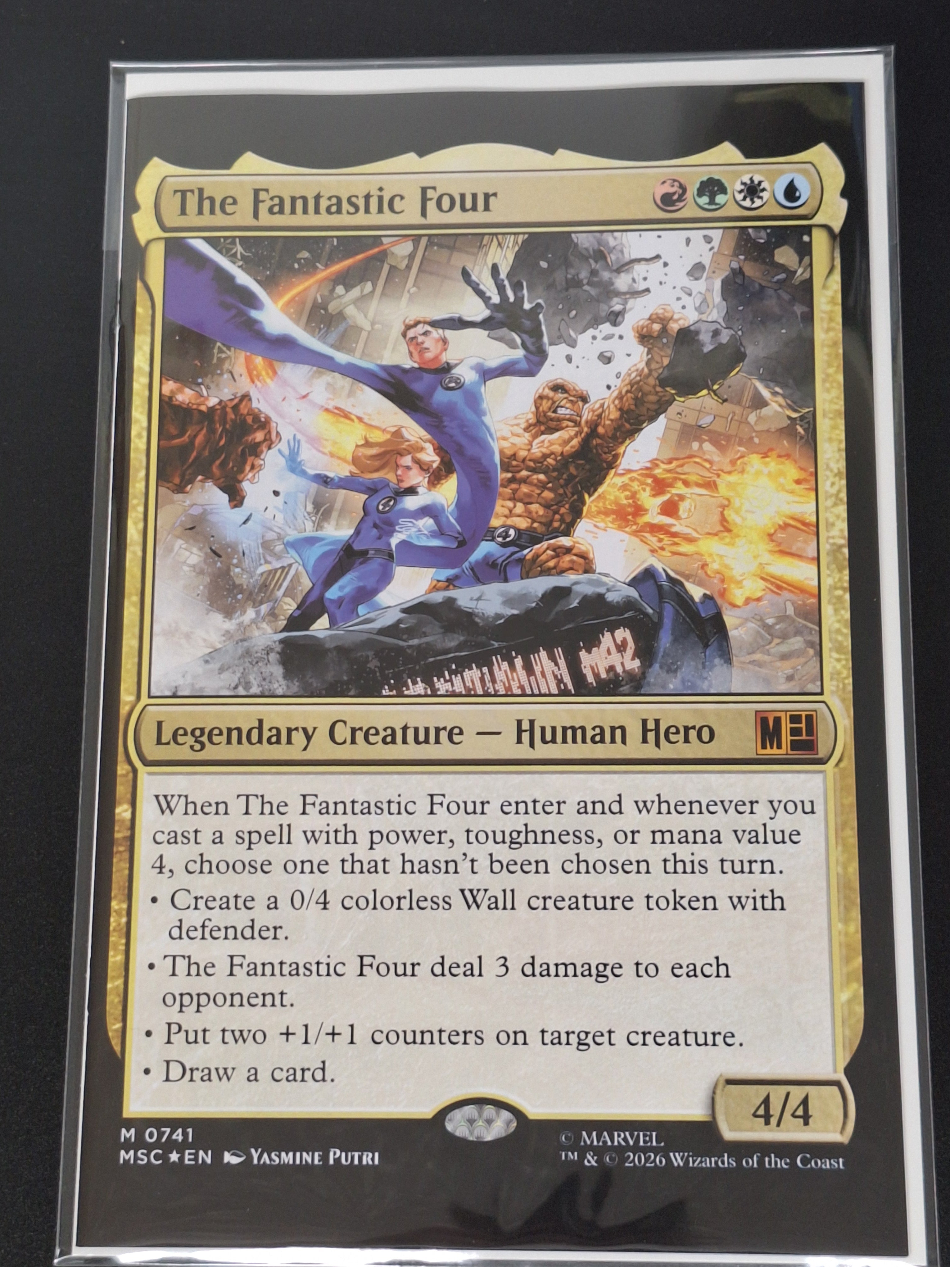 Fantastic Four 12 Marvel 2026 Magic The Gathering Variant