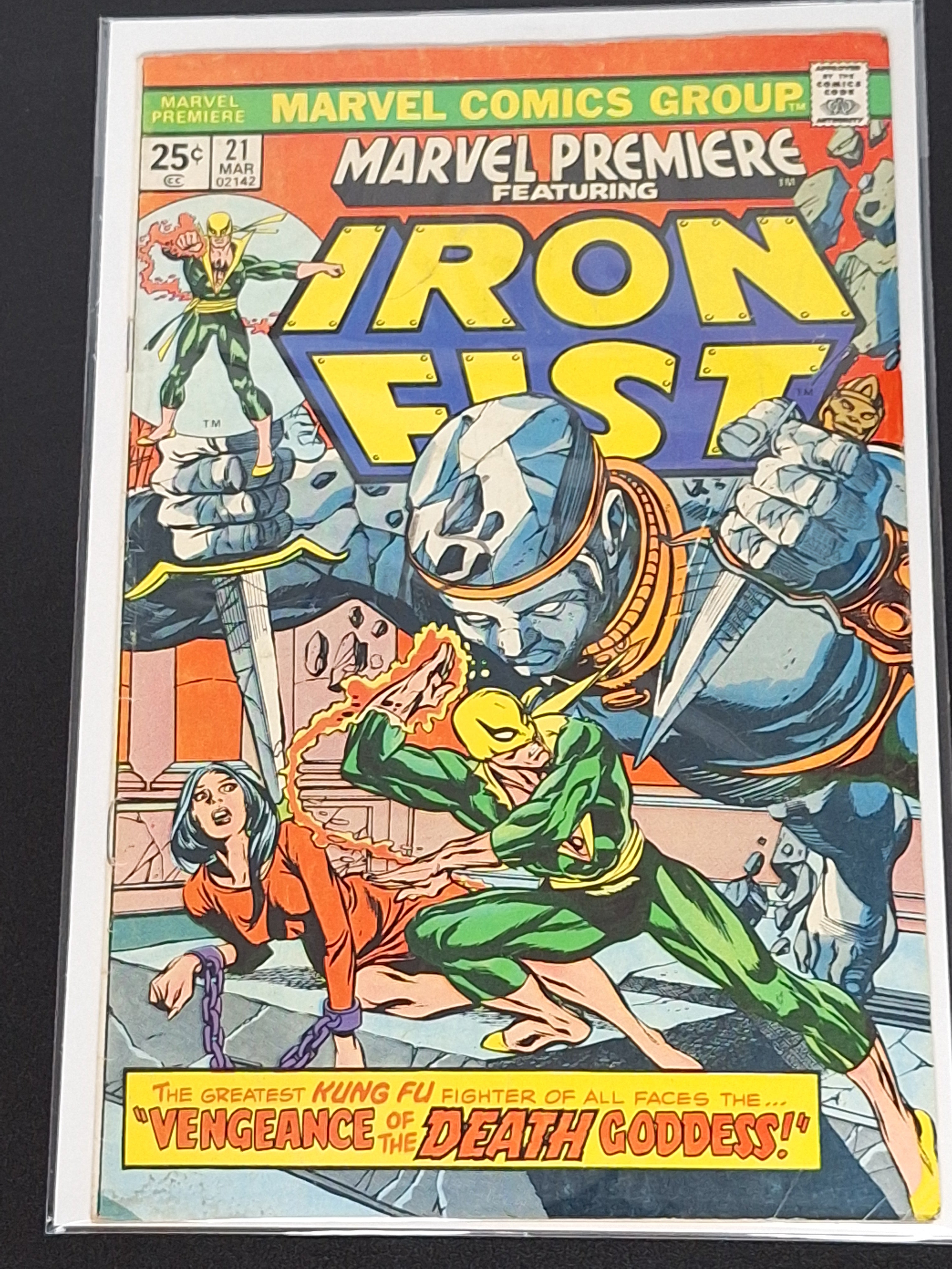 Marvel Premiere 21 Marvel 1975 1st App of Misty Knight