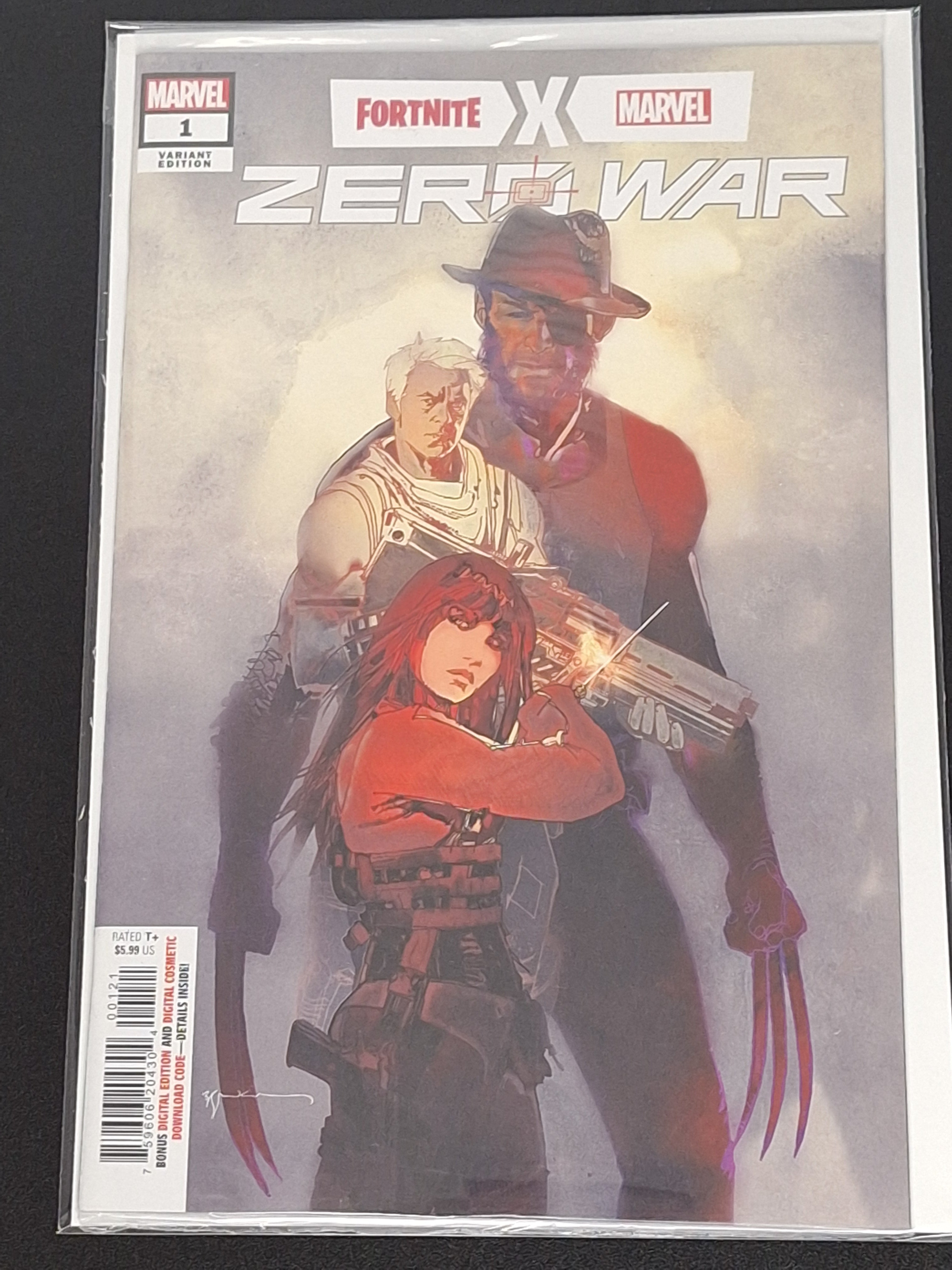 Fortnite X Marvel Zero War 1 Marvel 2022 Bill Sienkiewicz Variant