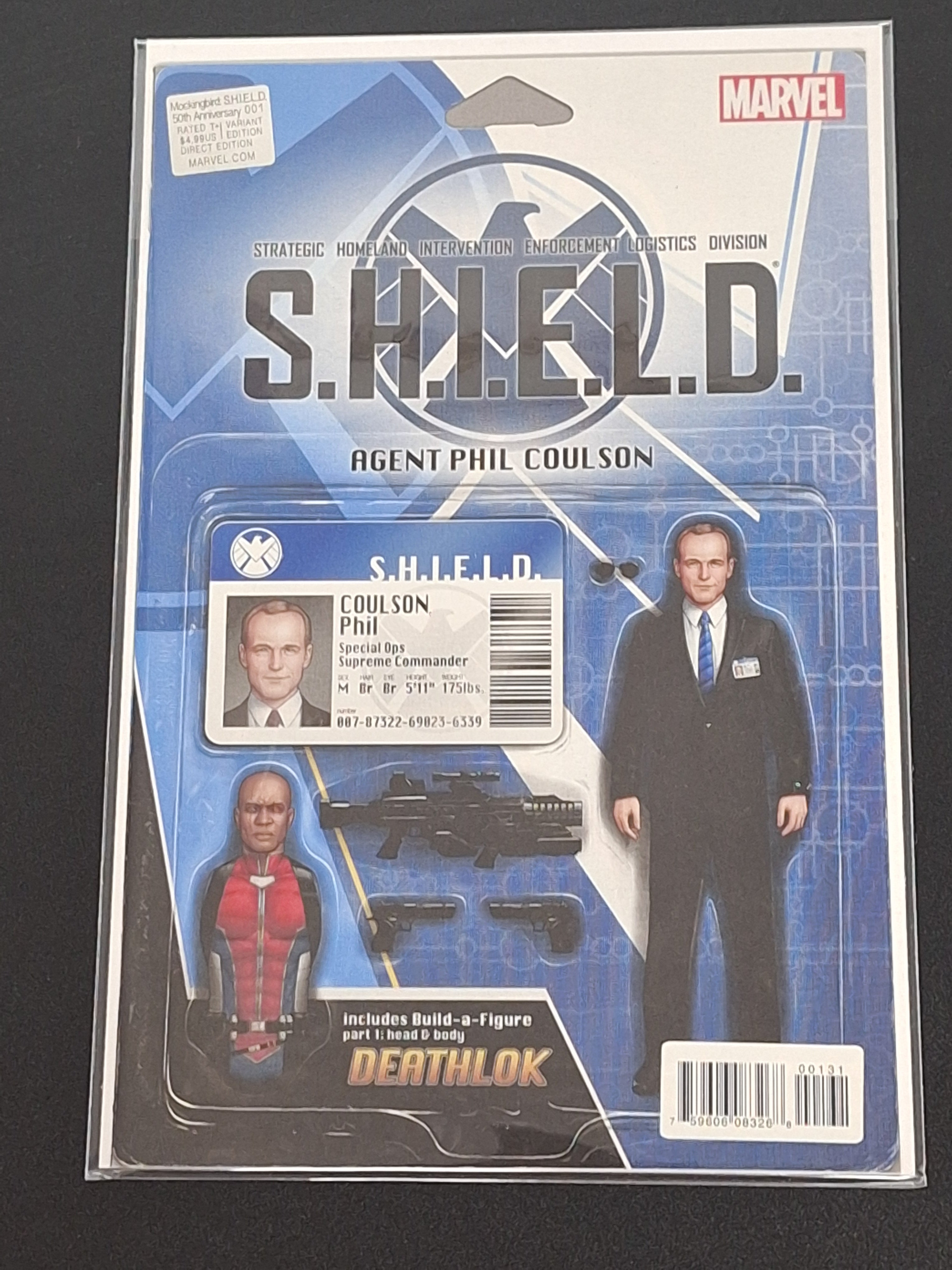 Mockingbird: S.H.I.E.L.D 50th Anniversary 1 Marvel 2015 Coulson Variant 1st Red Widow