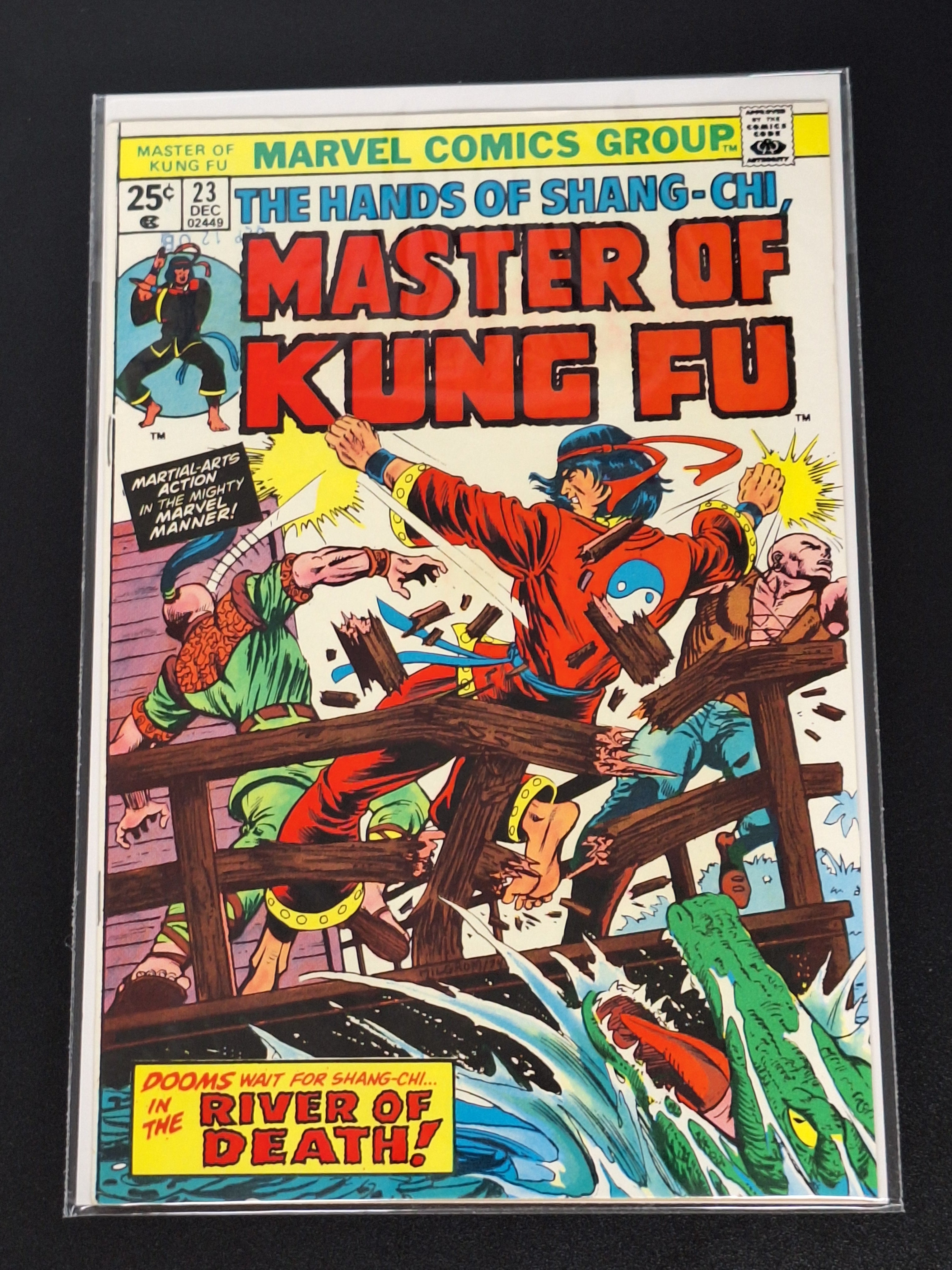 Master Of Kung Fu 23 Marvel 1974 The River Of Death