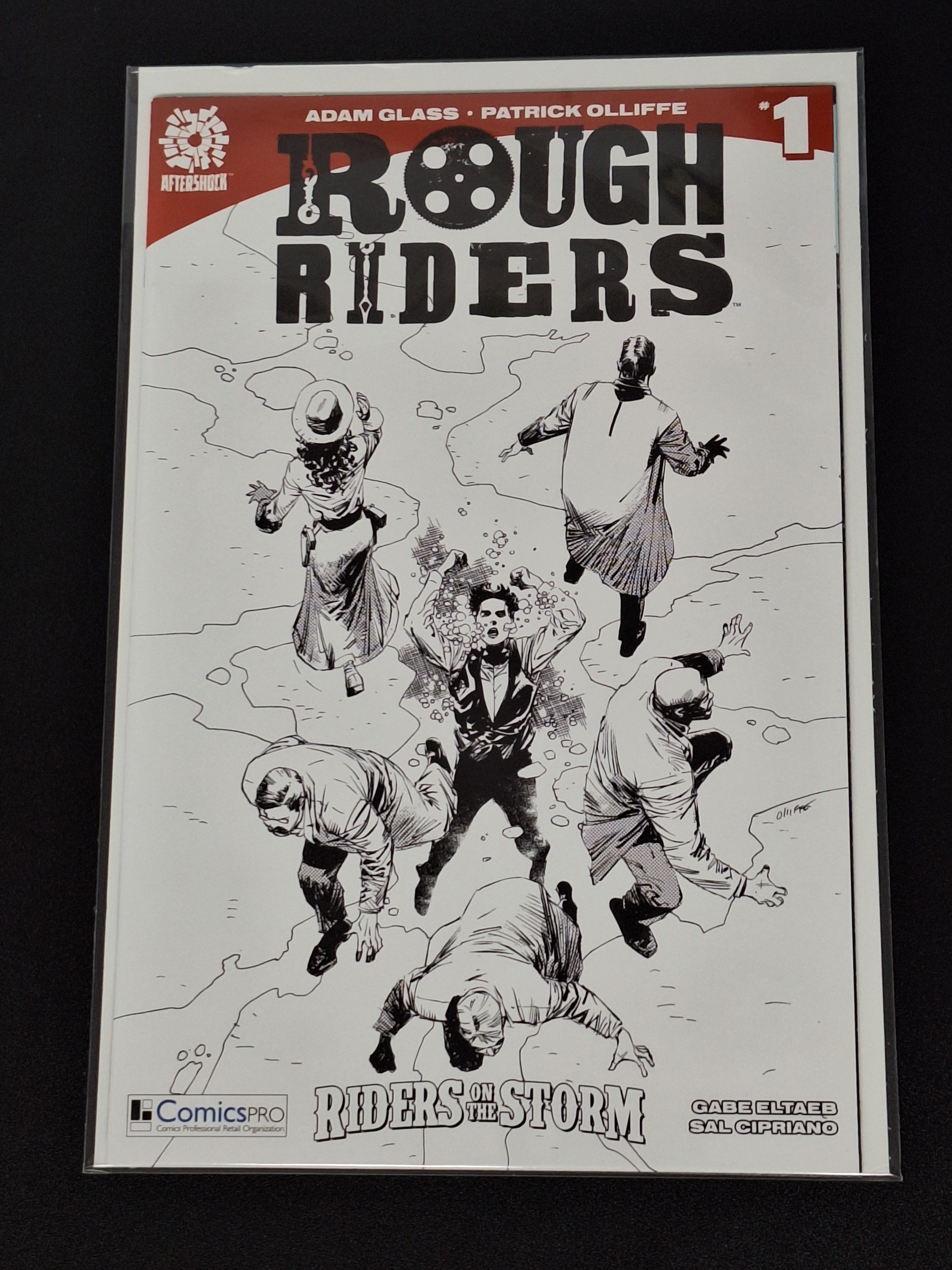 Rough Riders 1 Aftershock 2016 Comics Pro Line Exclusive Sketch Cover