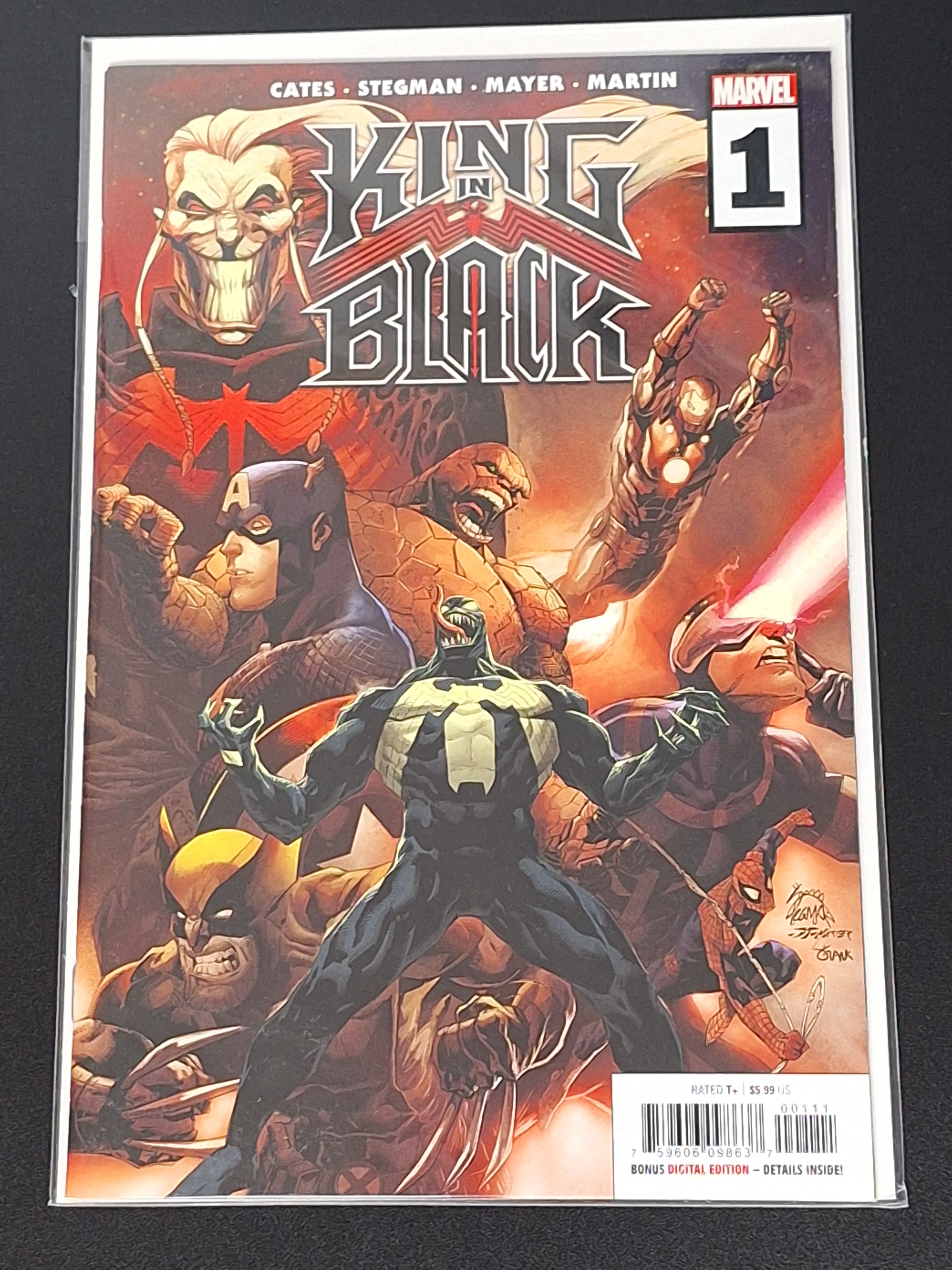 King In Black 1 Marvel 2021 One Per Store Secret Variant