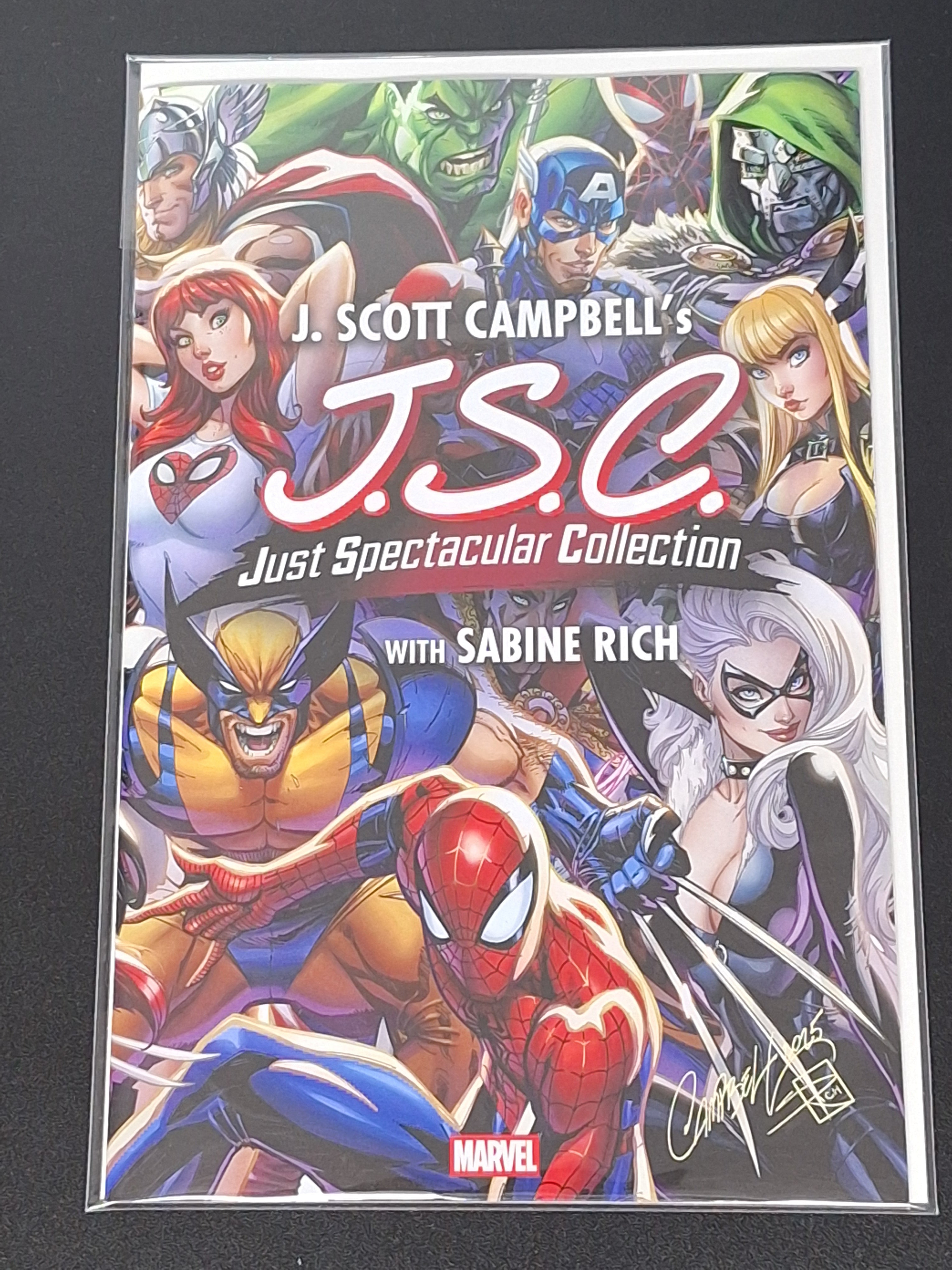 J.Scott Campbell's J.S.C Just Spectacular Collection With Sabine Rich Marvel 2026