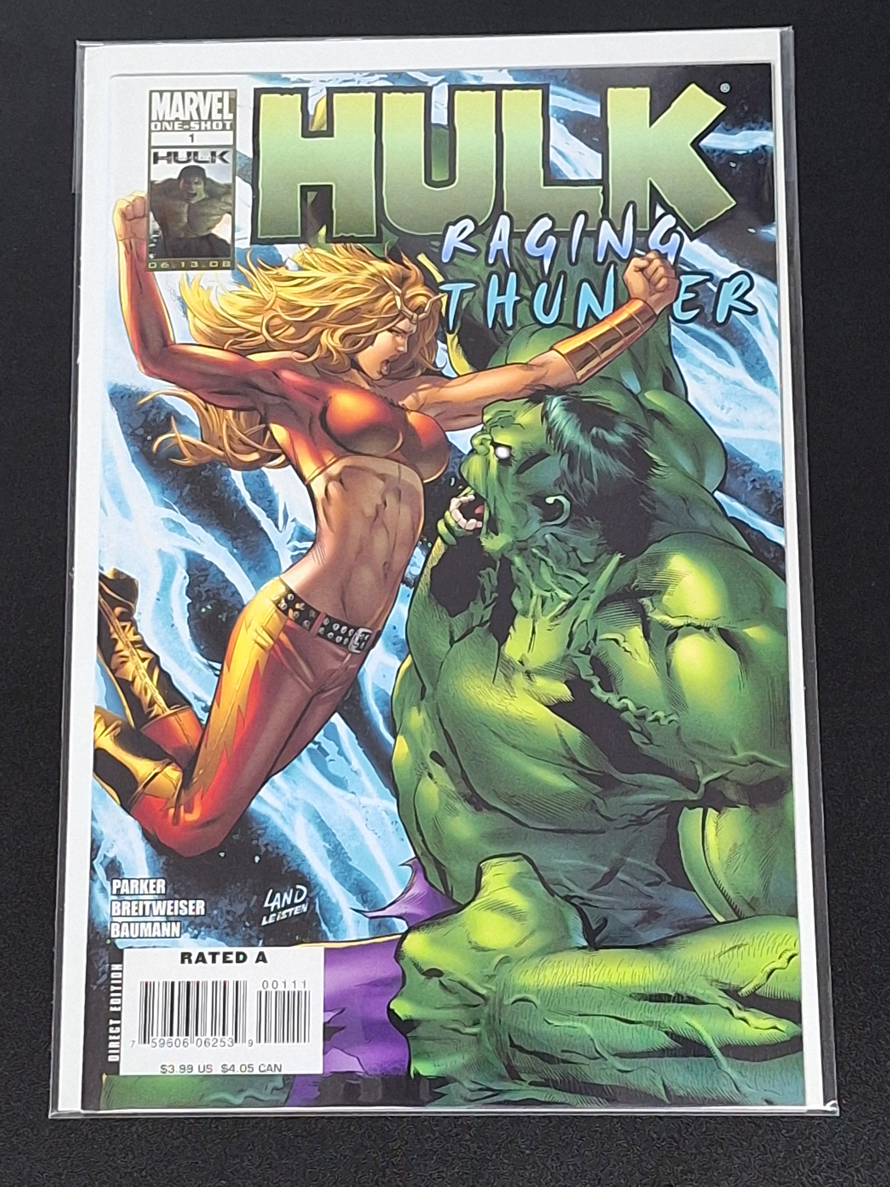 Hulk: Raging Thunder 1 Marvel 2008 1st App of Lyra, Hulk's Daughter