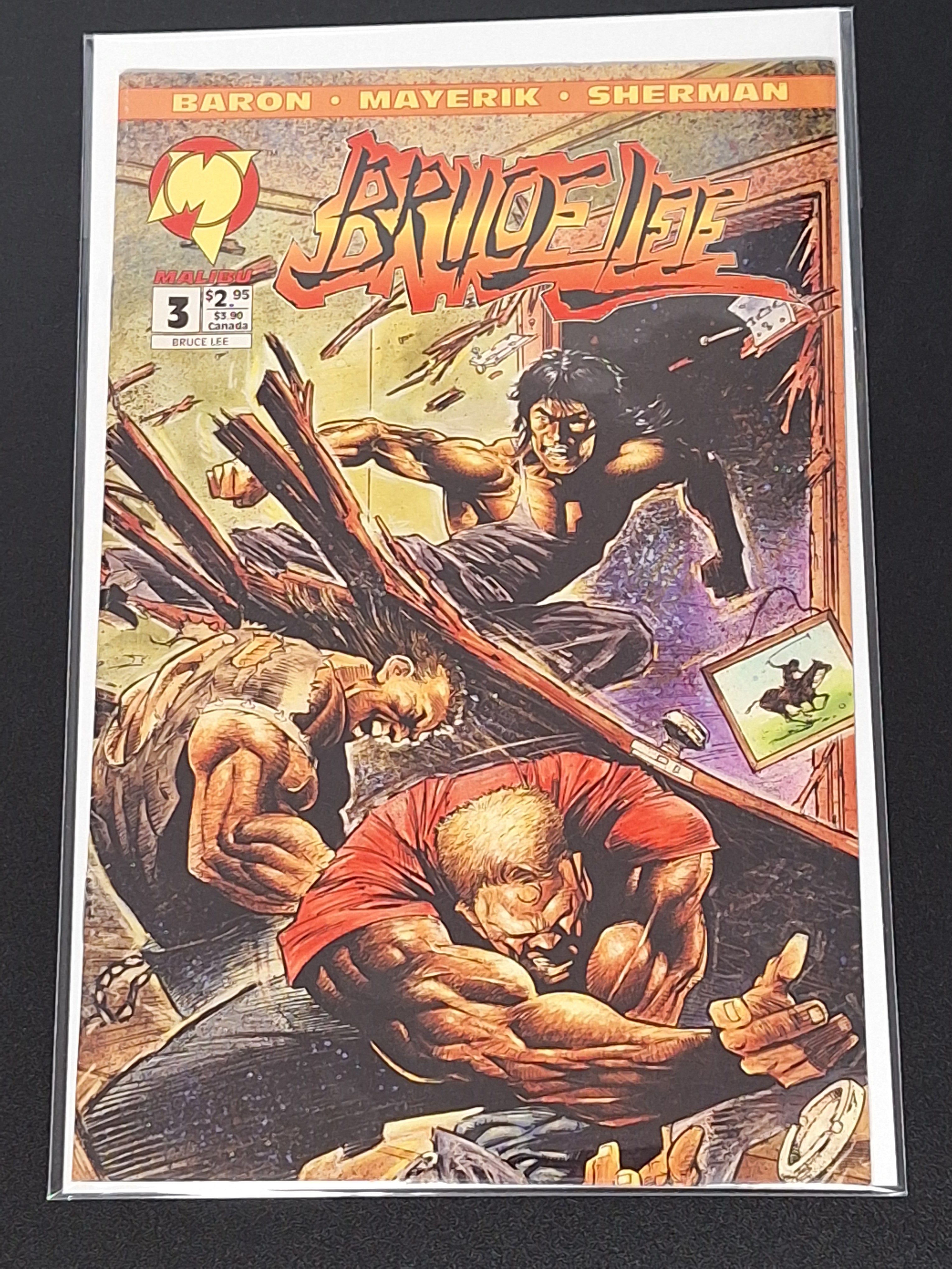 Bruce Lee 3 Malibu Comics 1994