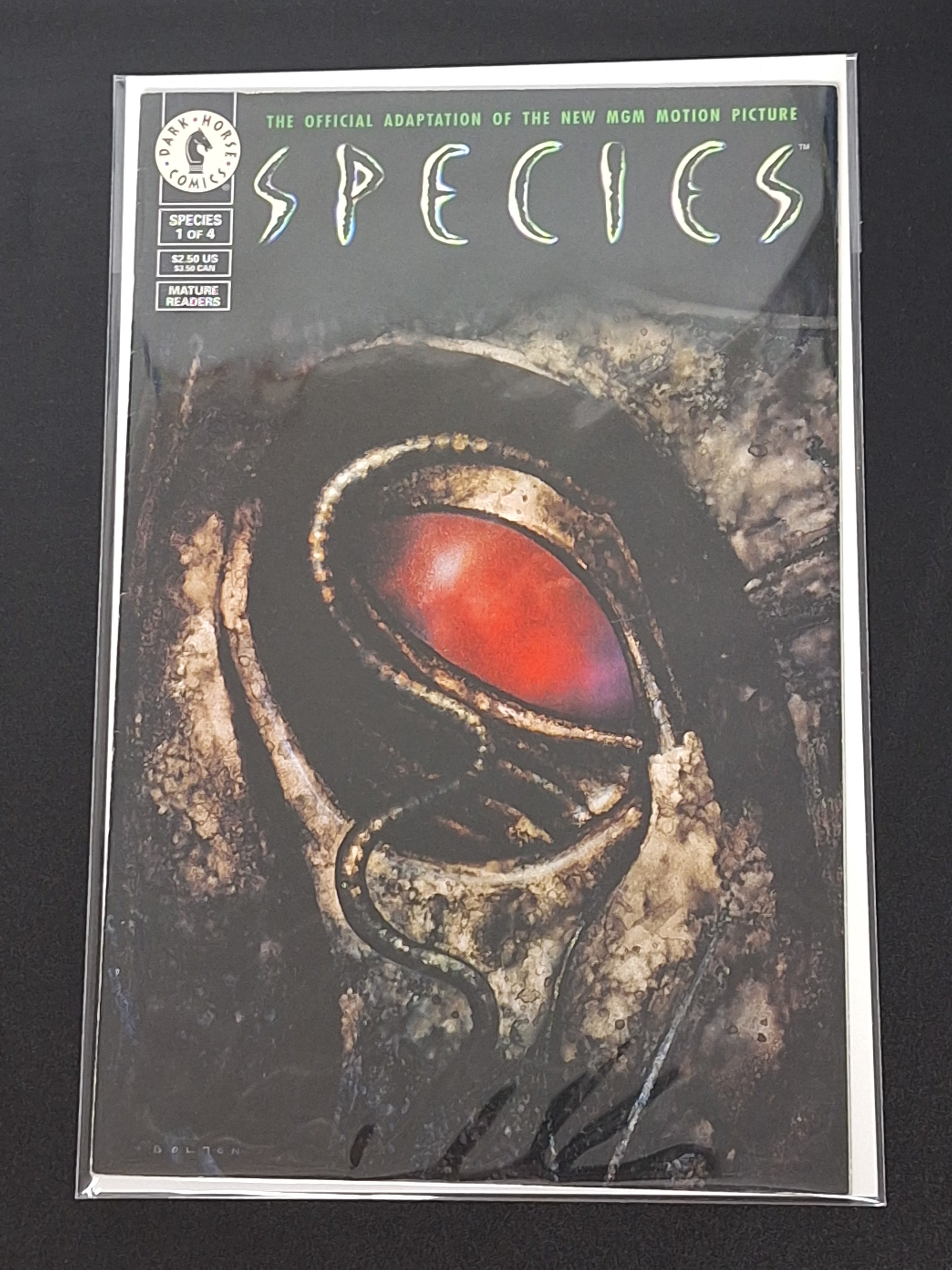 Species 1 Dark Horse Comics 1995 Movie Adaptation
