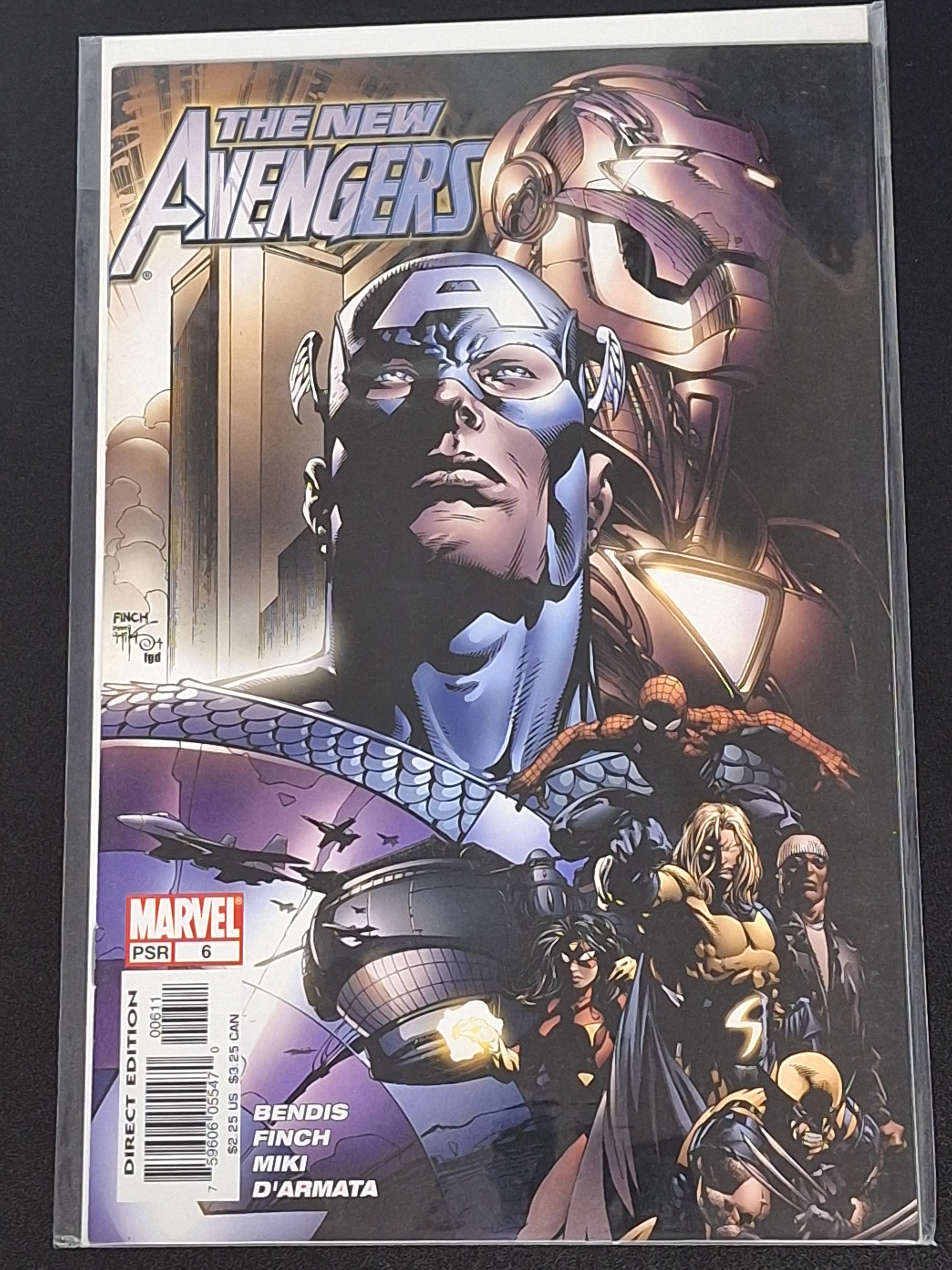 The New Avengers 6 Marvel 2005 2nd App of Maria Hill