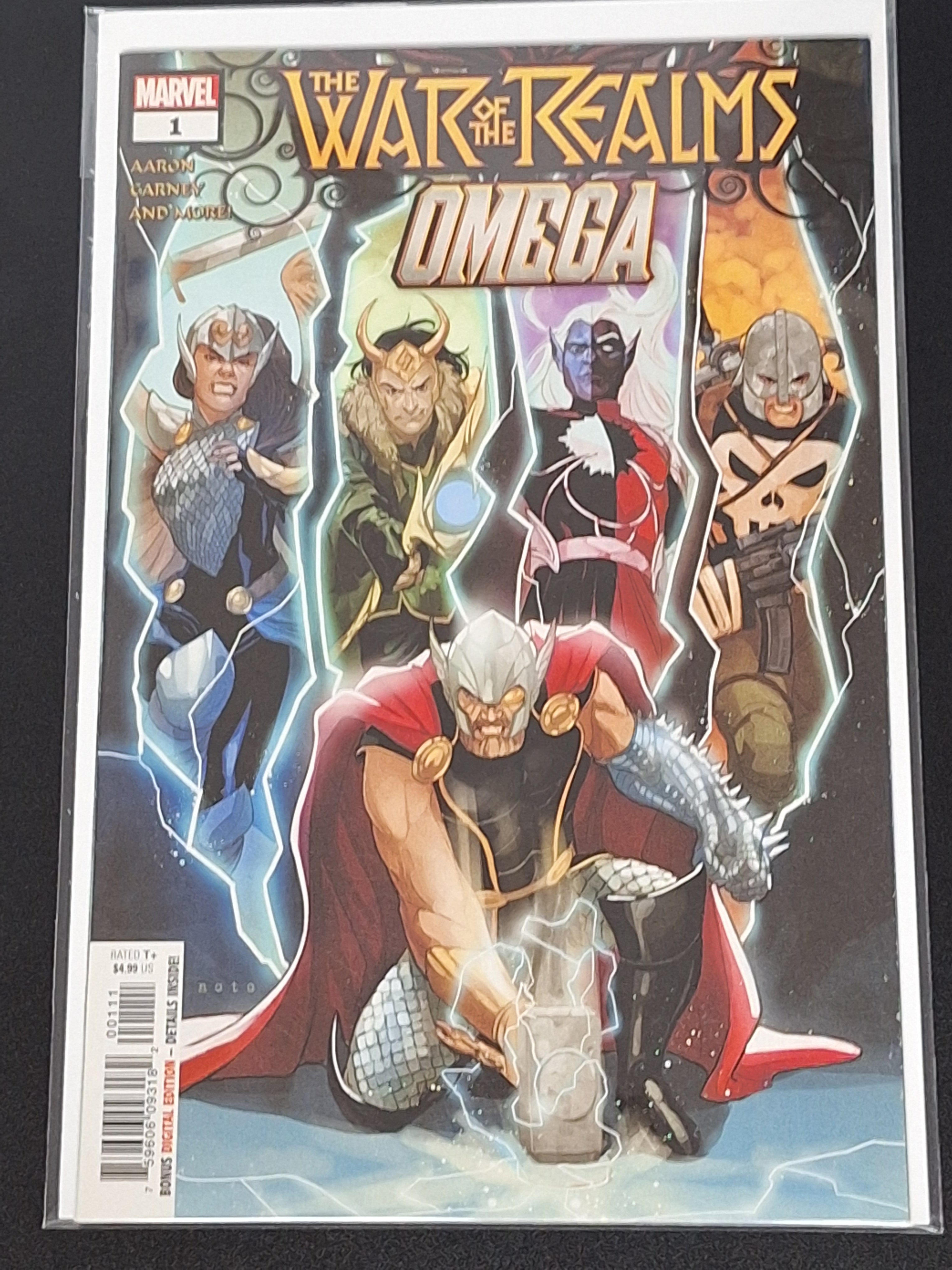 The War Of The Realms: Omega 1 Marvel 2019 Jane Foster Becomes Valkyrie