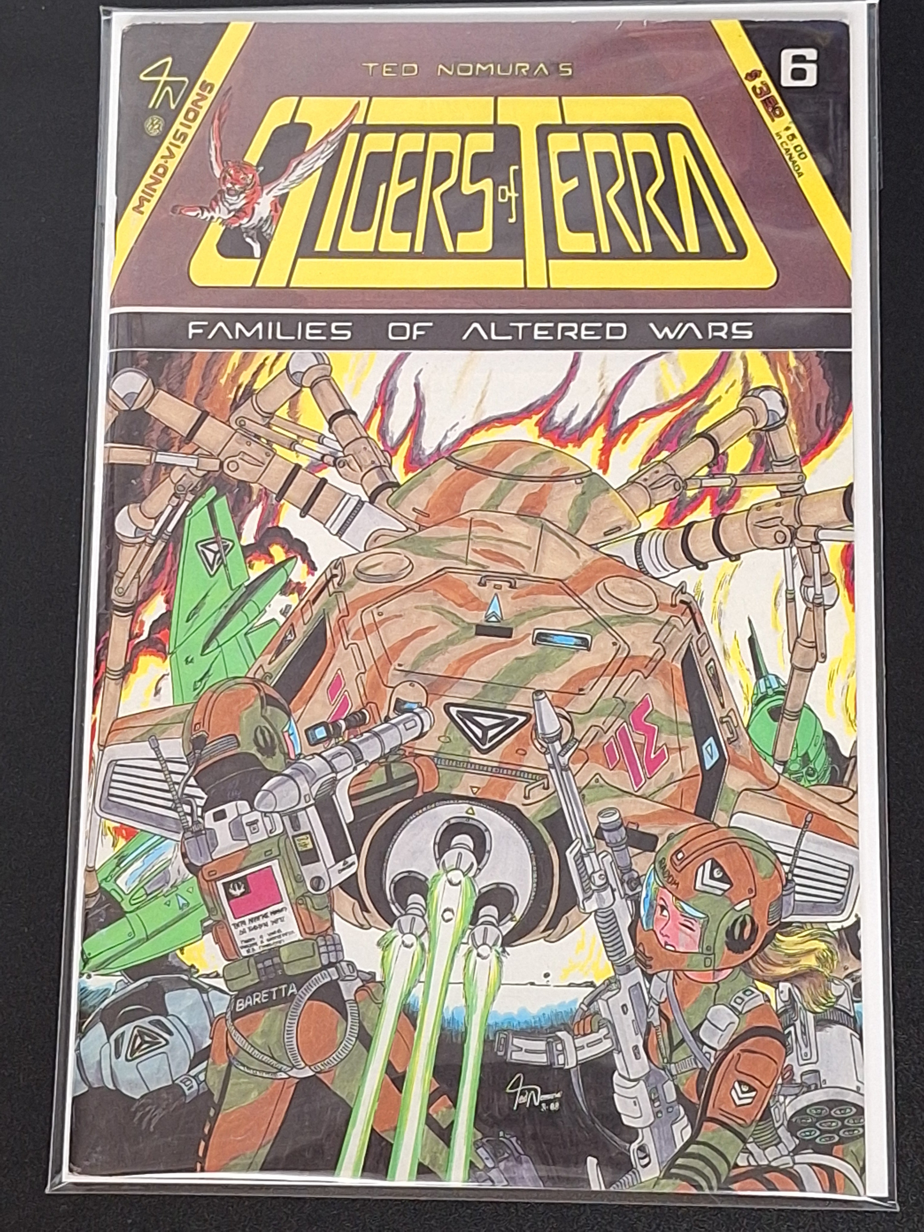 Tigers Of Terra 6 Mind-Visions 1988