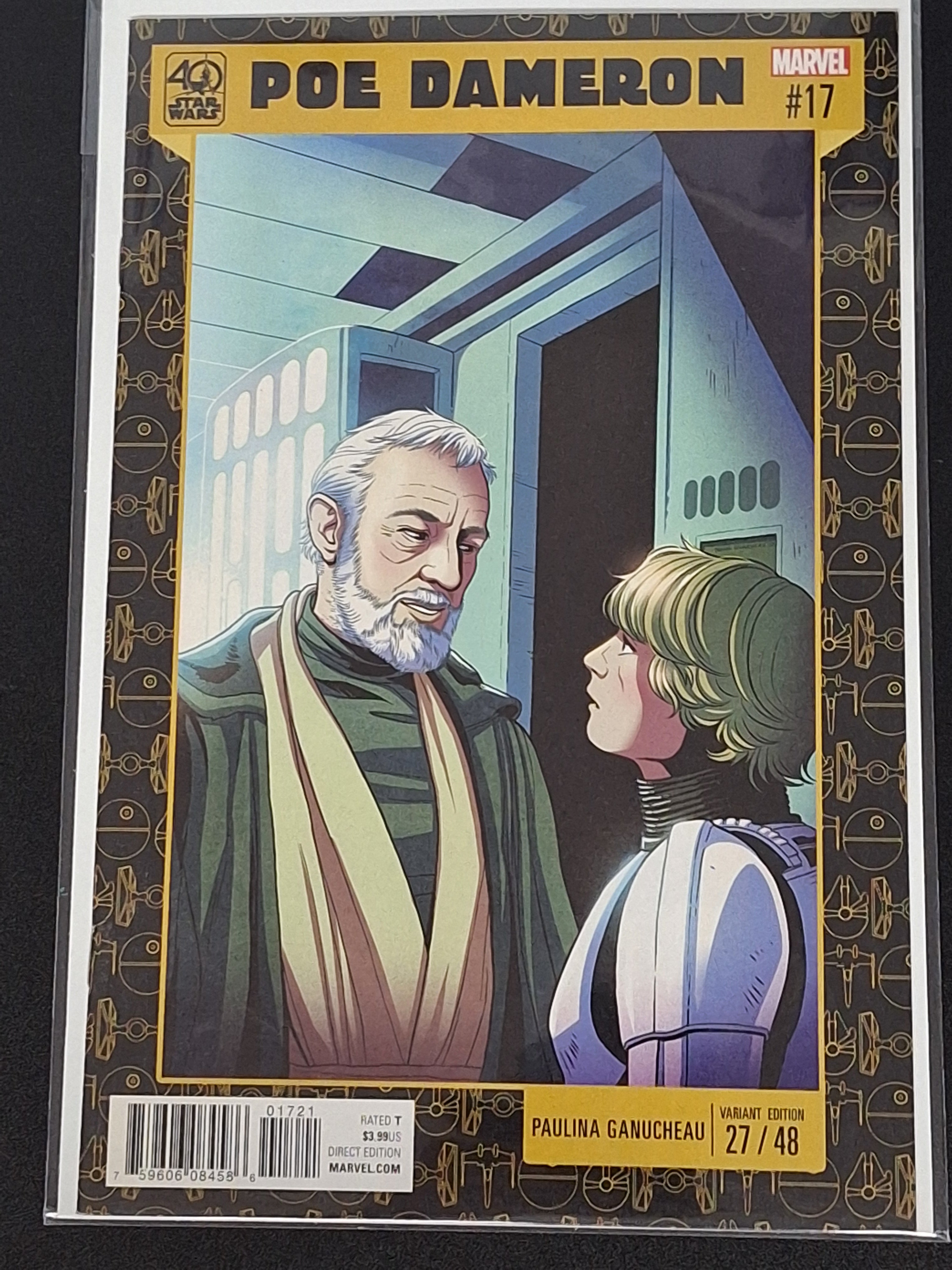 Poe Dameron 17 Marvel 2017 40th Anniversary Variant