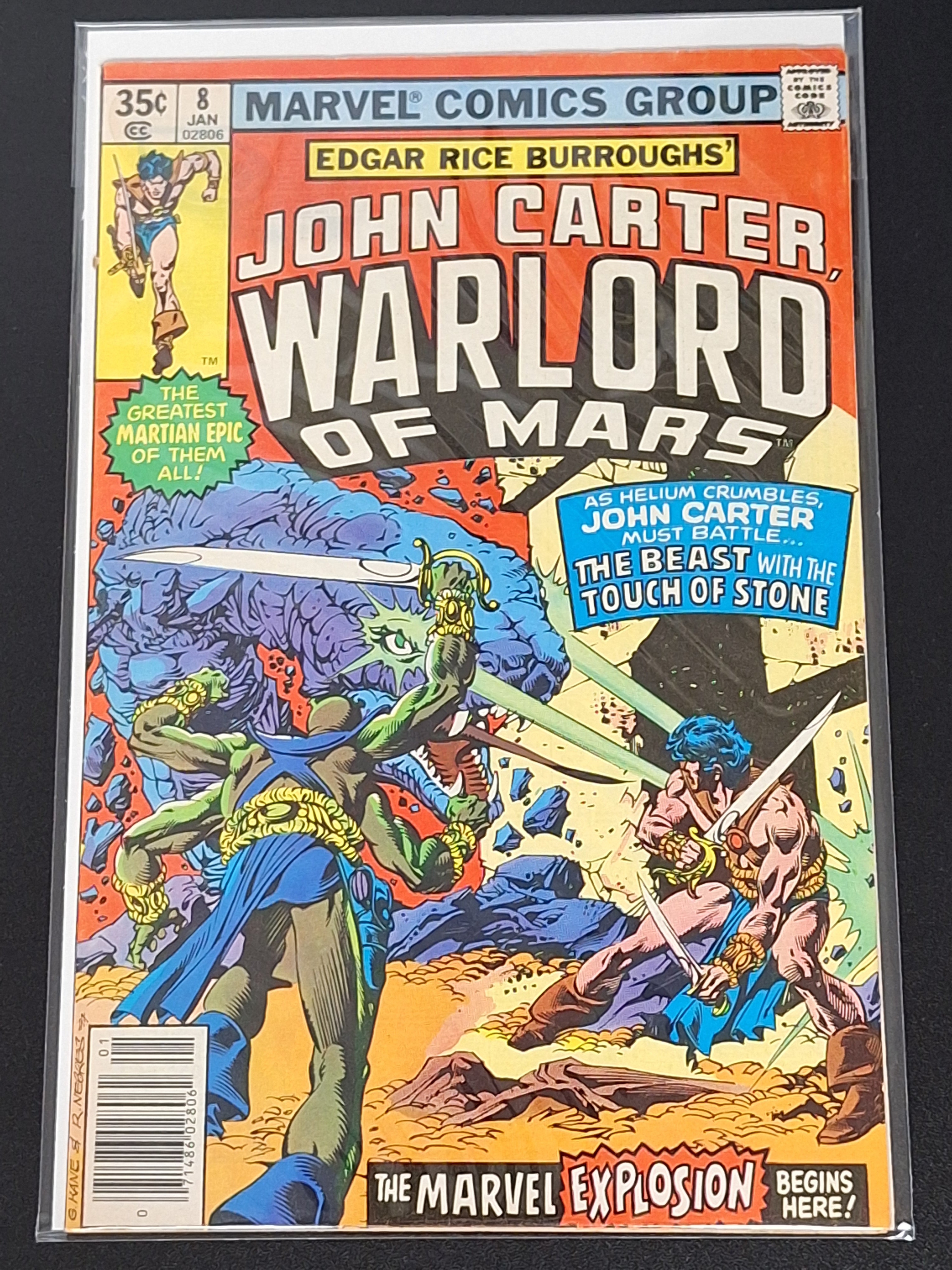 John Carter: Warlord Of Mars 8 Marvel 1978