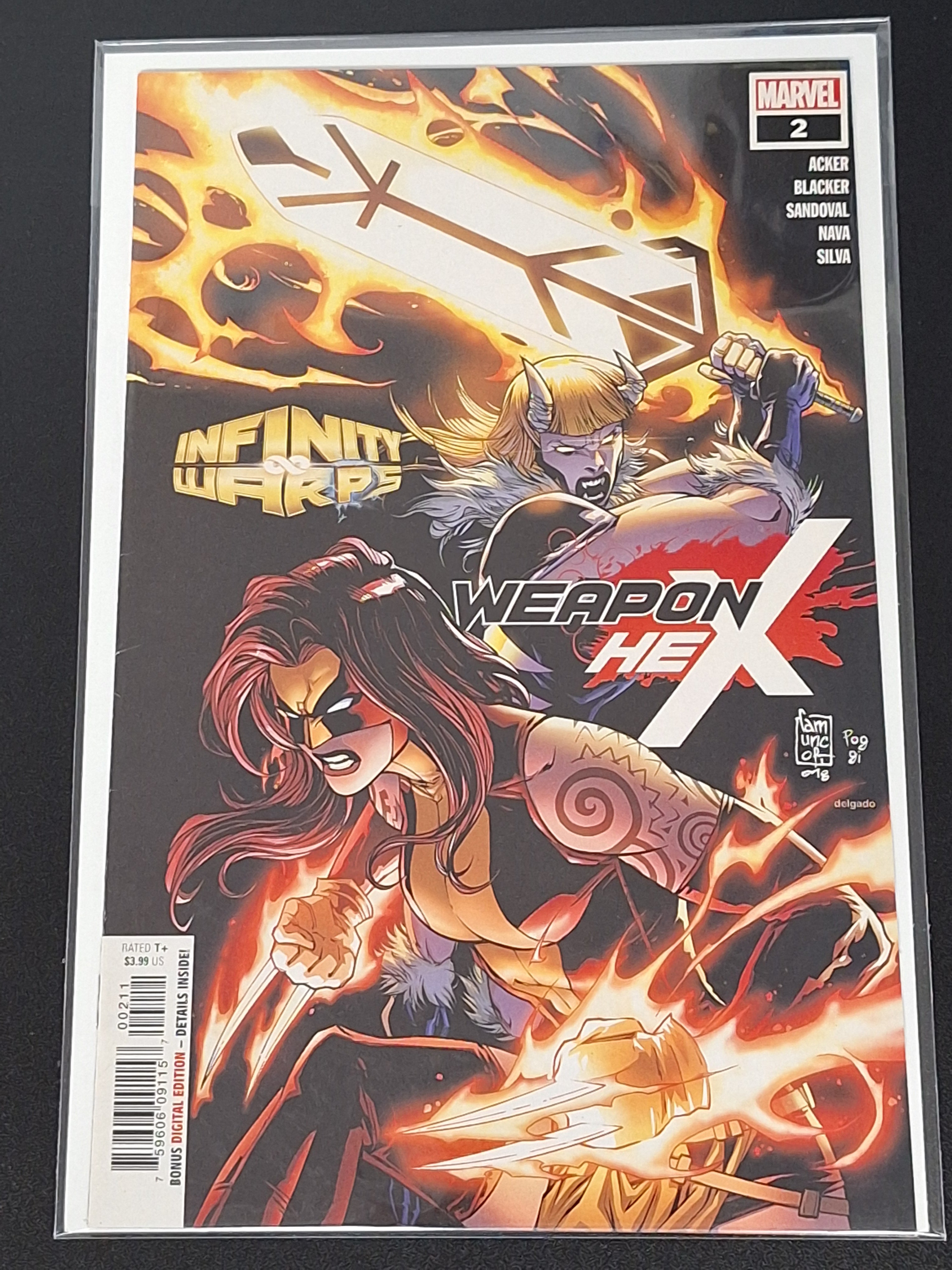 Infinity Warps 2 Marvel 2018 Weapon Hex