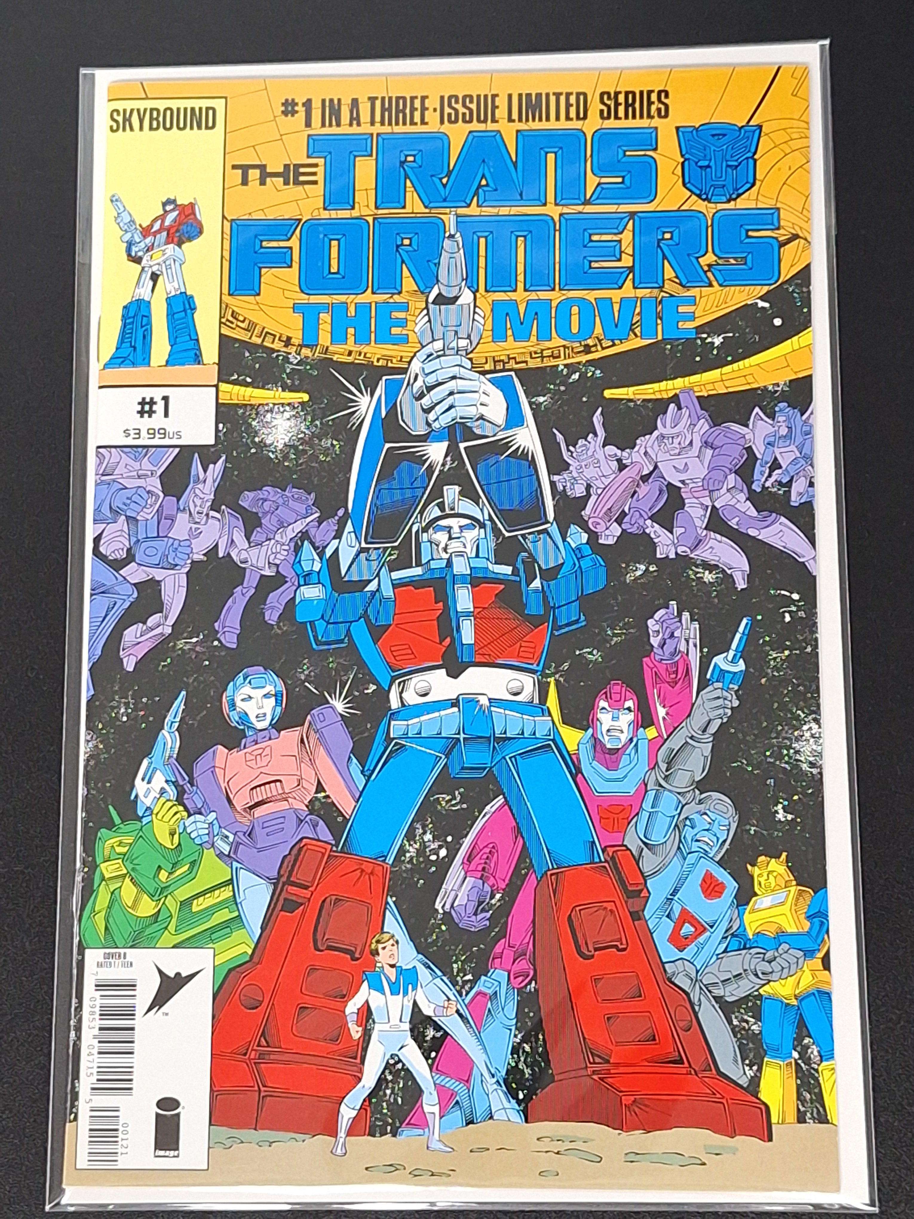 Transformers: The Movie 1 Image 2026 40th Anniversary Cover B
