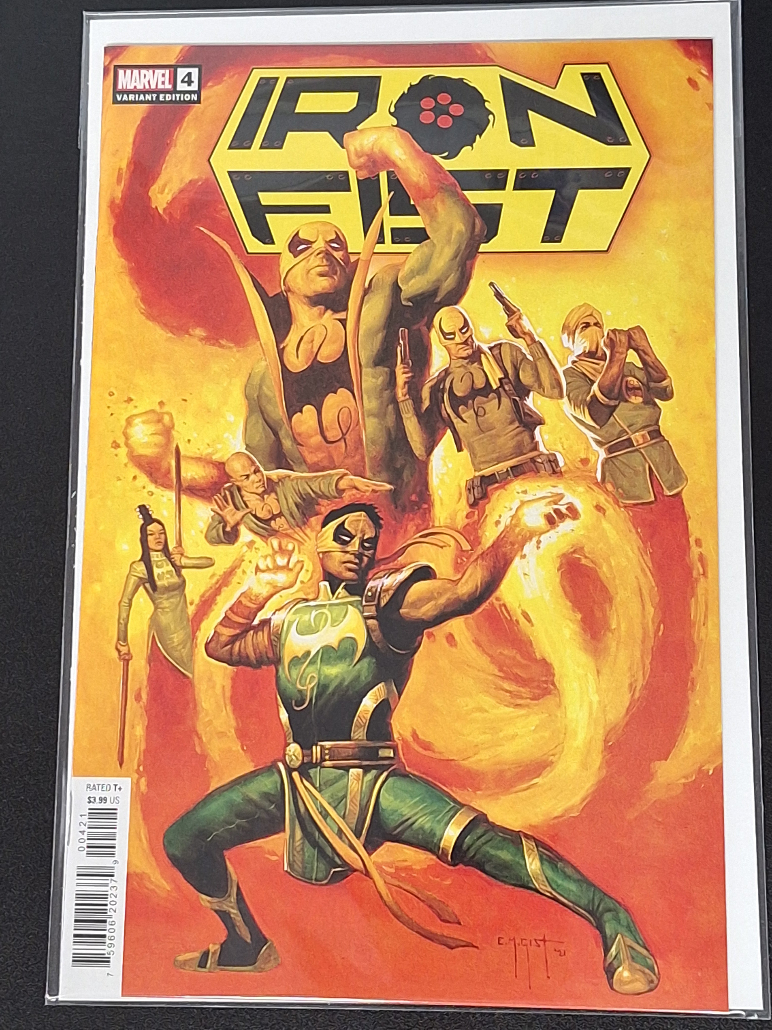 Iron Fist 4 Marvel 2022 E.M. Gist Variant
