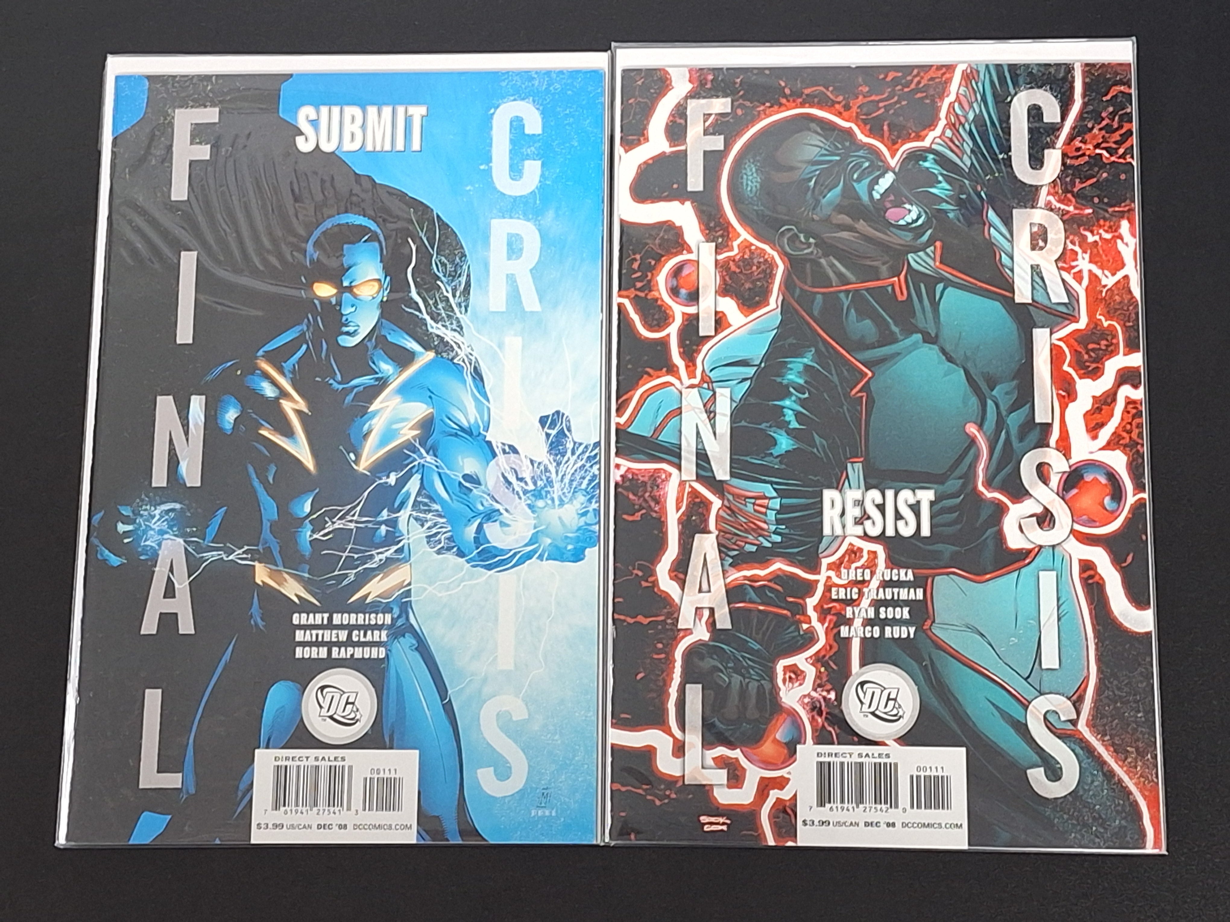 Final Crisis: Resist & Submit DC 2008 Set of 2