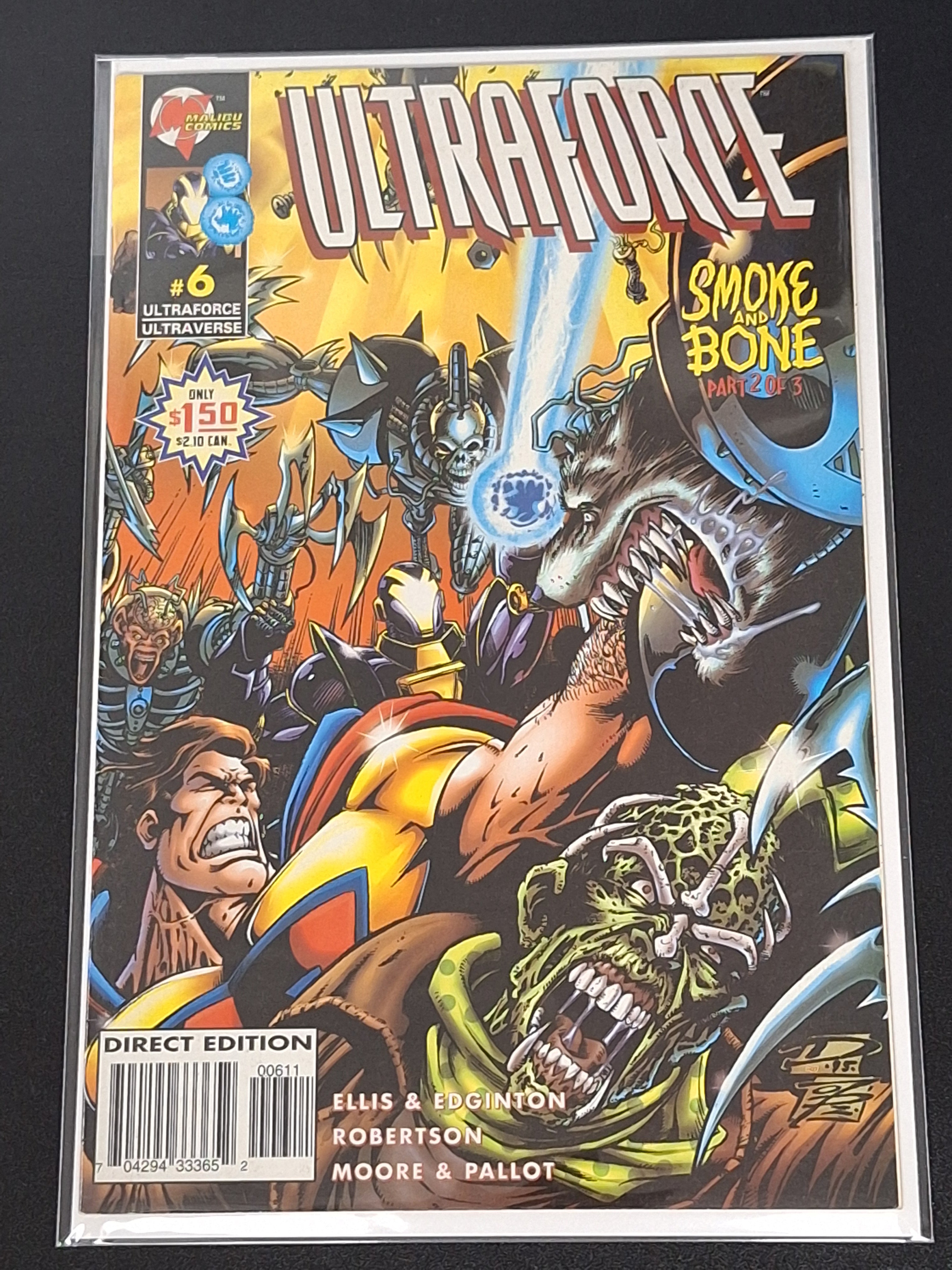 Ultraforce 6 Malibu Comics 1996