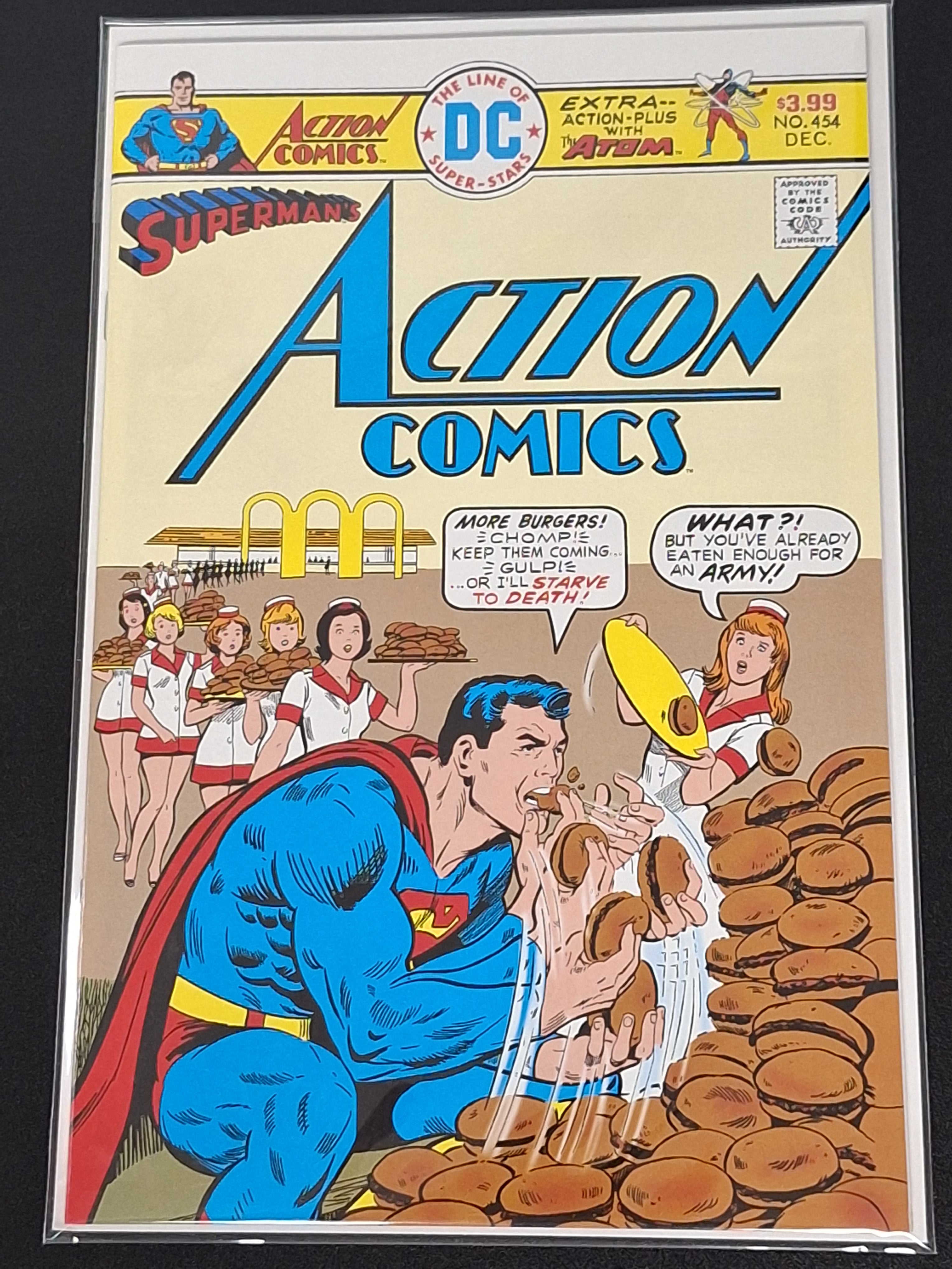 Action Comics 454 DC 2026 Facsimile Edition Superman Eats Hamburgers