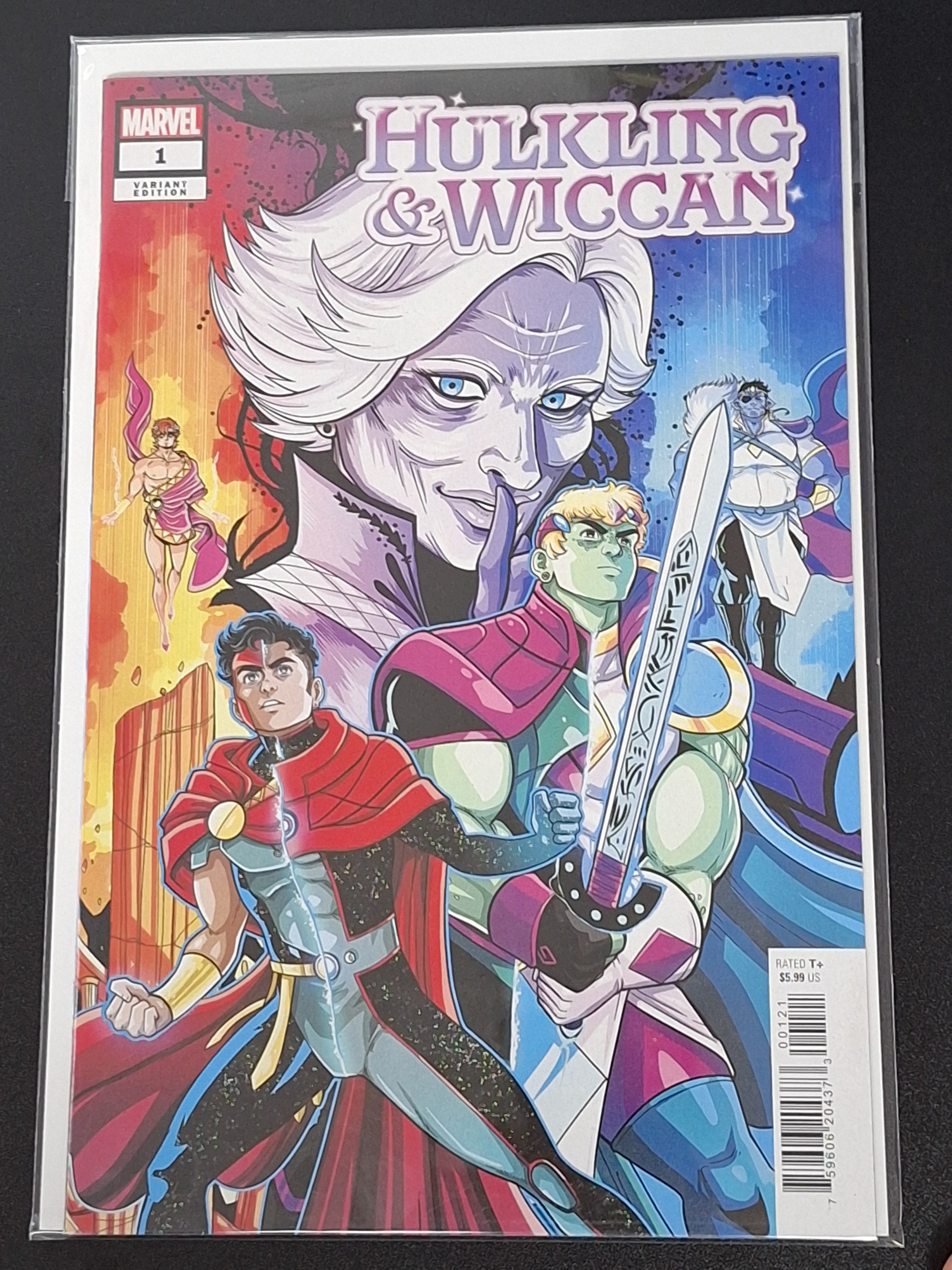 Hulkling & Wiccan 1 Marvel 2022 Vecchio Variant