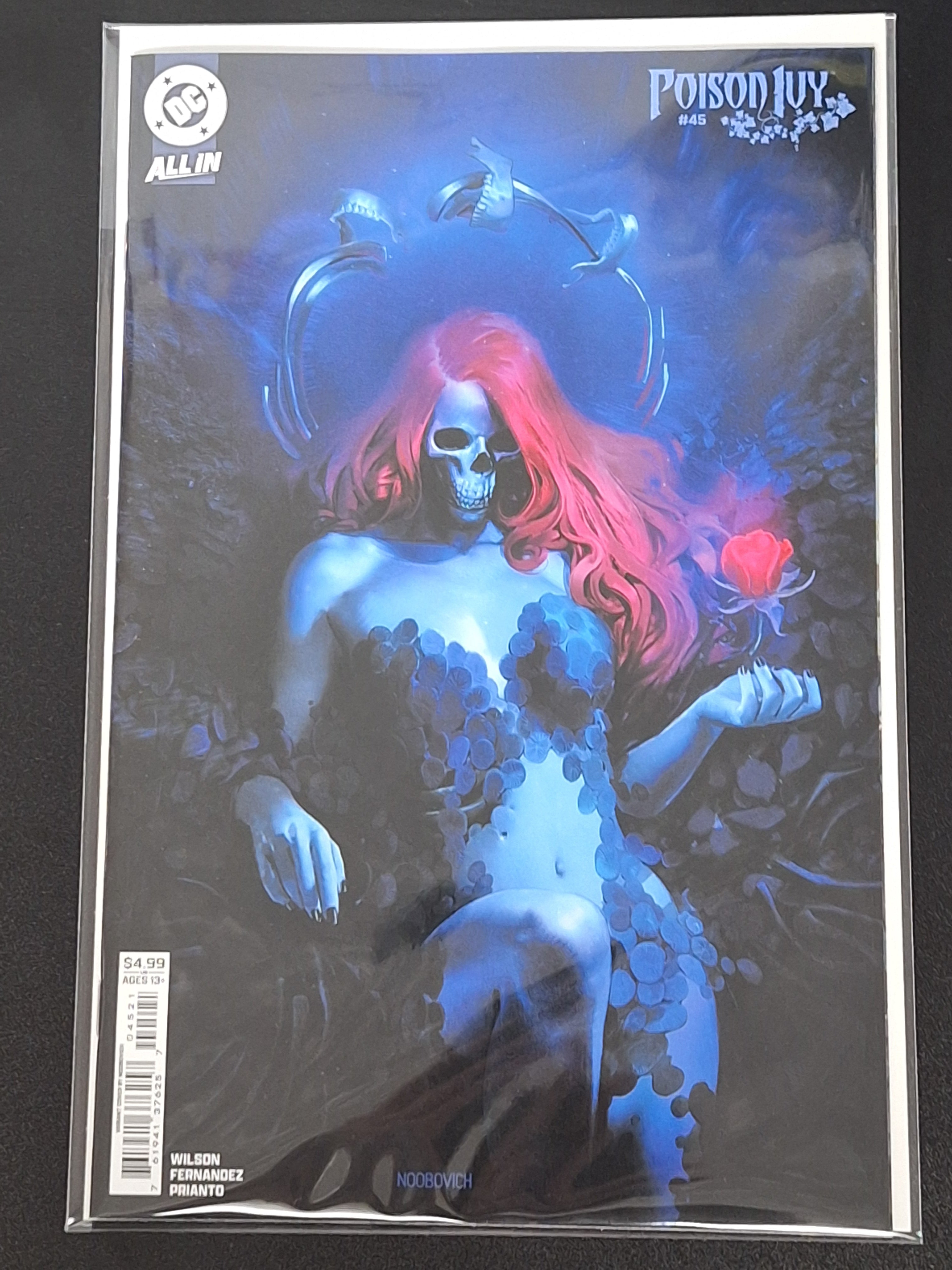 Poison Ivy 45 DC 2026 Noobovich Variant