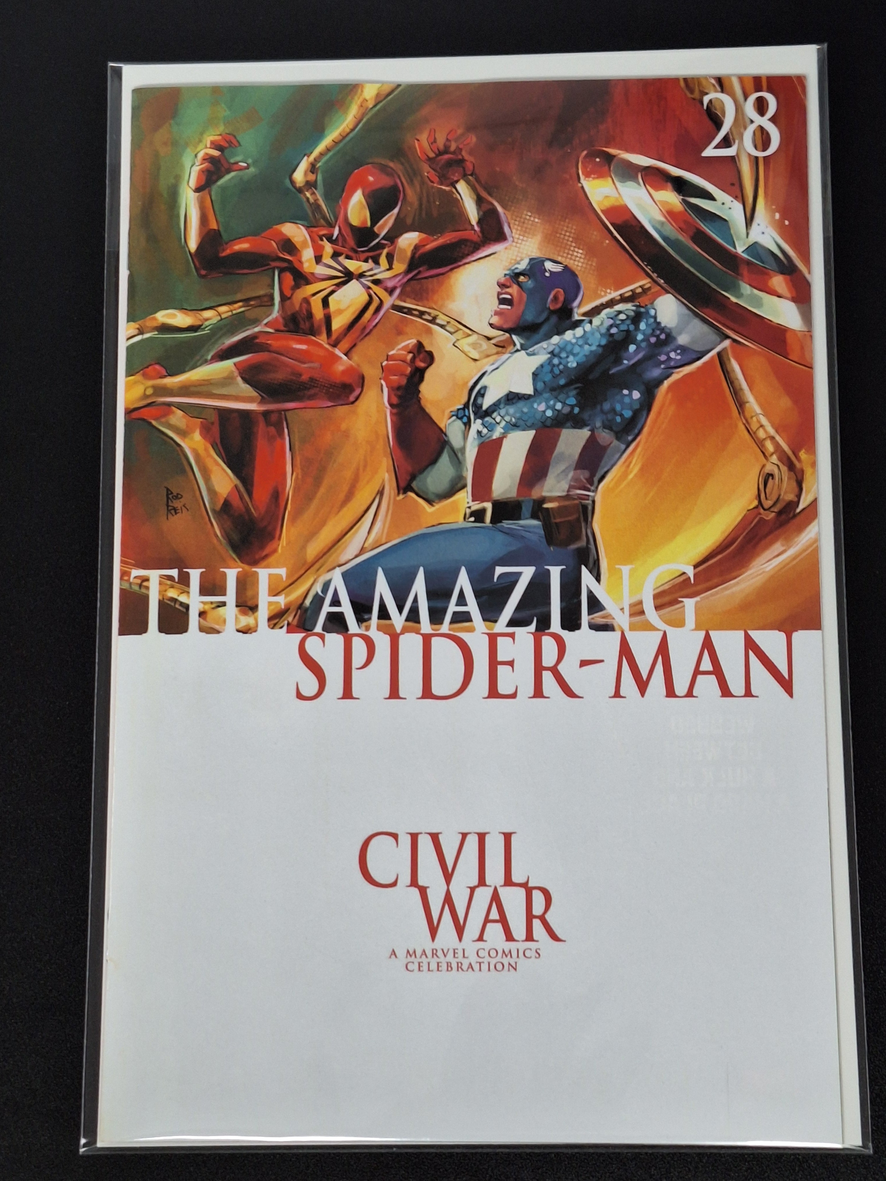 Amazing Spider-Man 28 Marvel 2026 Civil War Variant