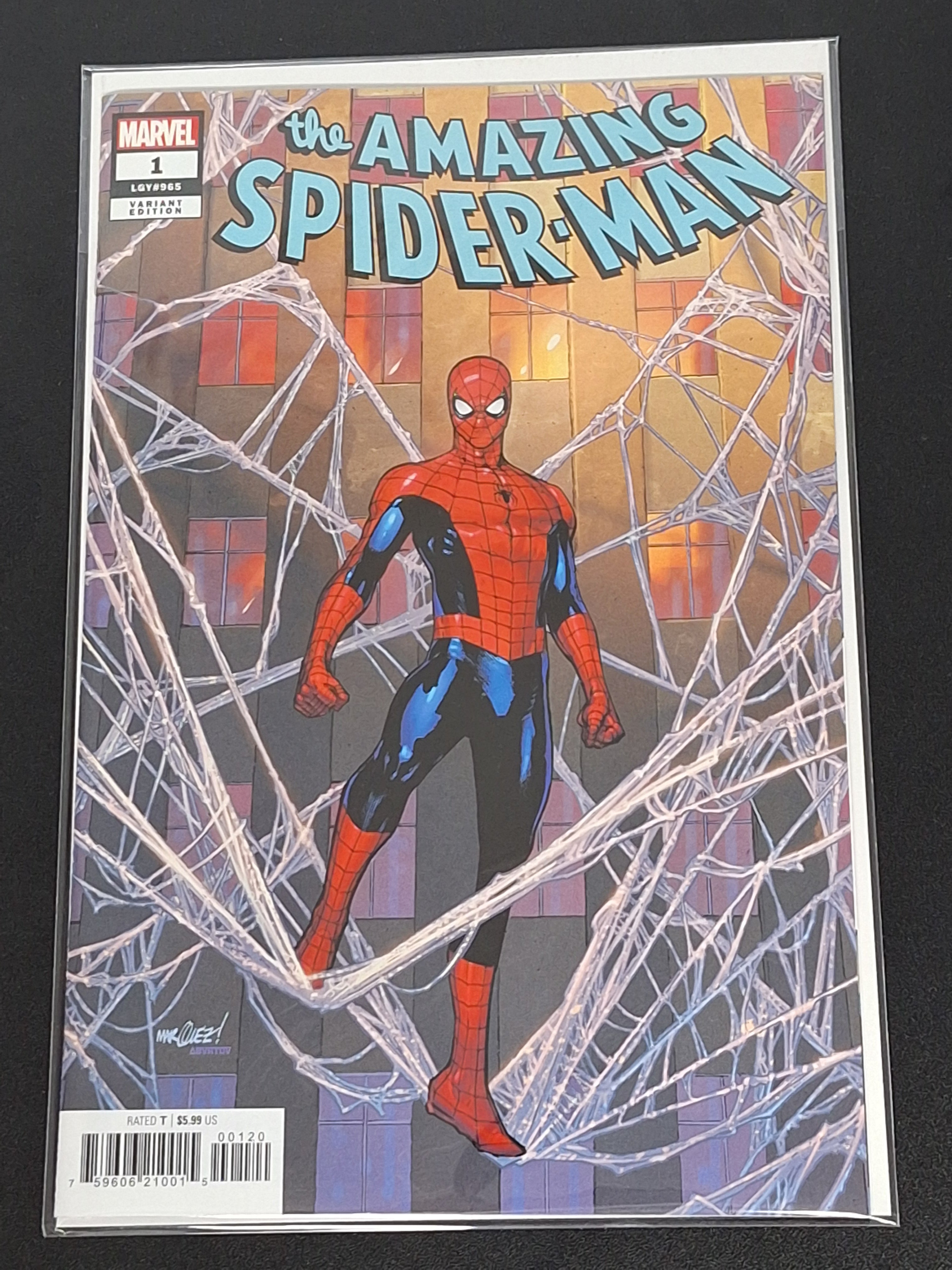 Auction - Amazing Spider-Man 1 Marvel 2025 David Marquez 1:25 Variant