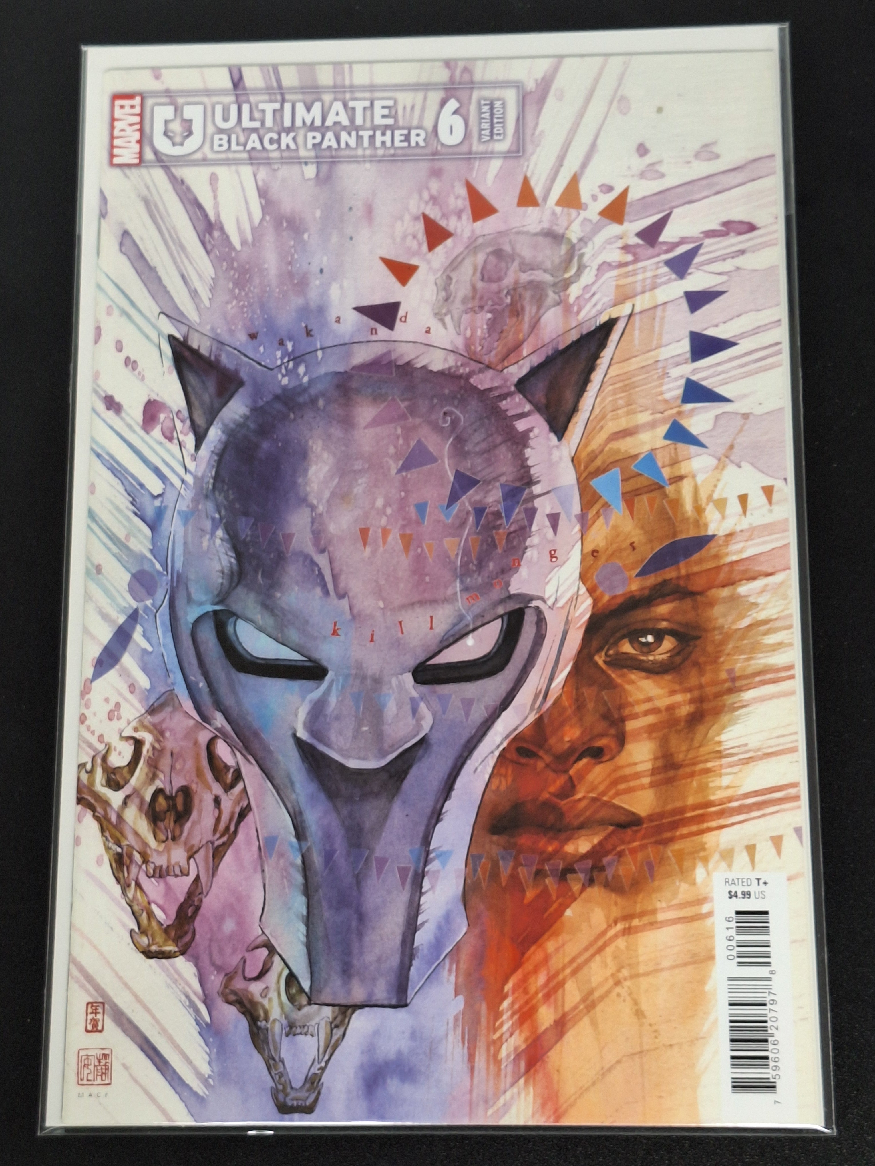Auction - Ultimate Black Panther 6 Marvel 2024 David Mack 1:25 Variant