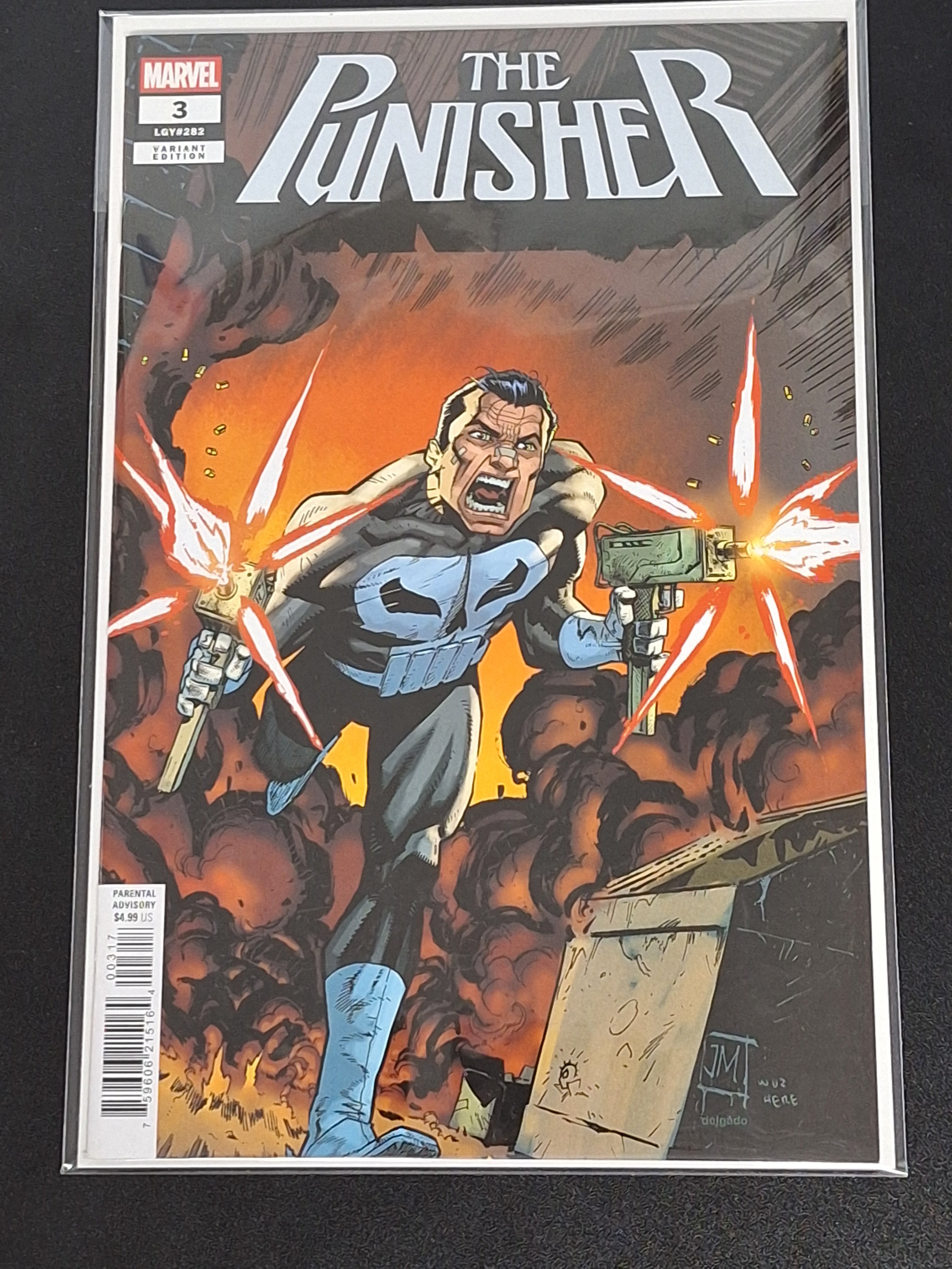 Auction - The Punisher 3 Marvel 2026 Justin Mason 1:25 Variant