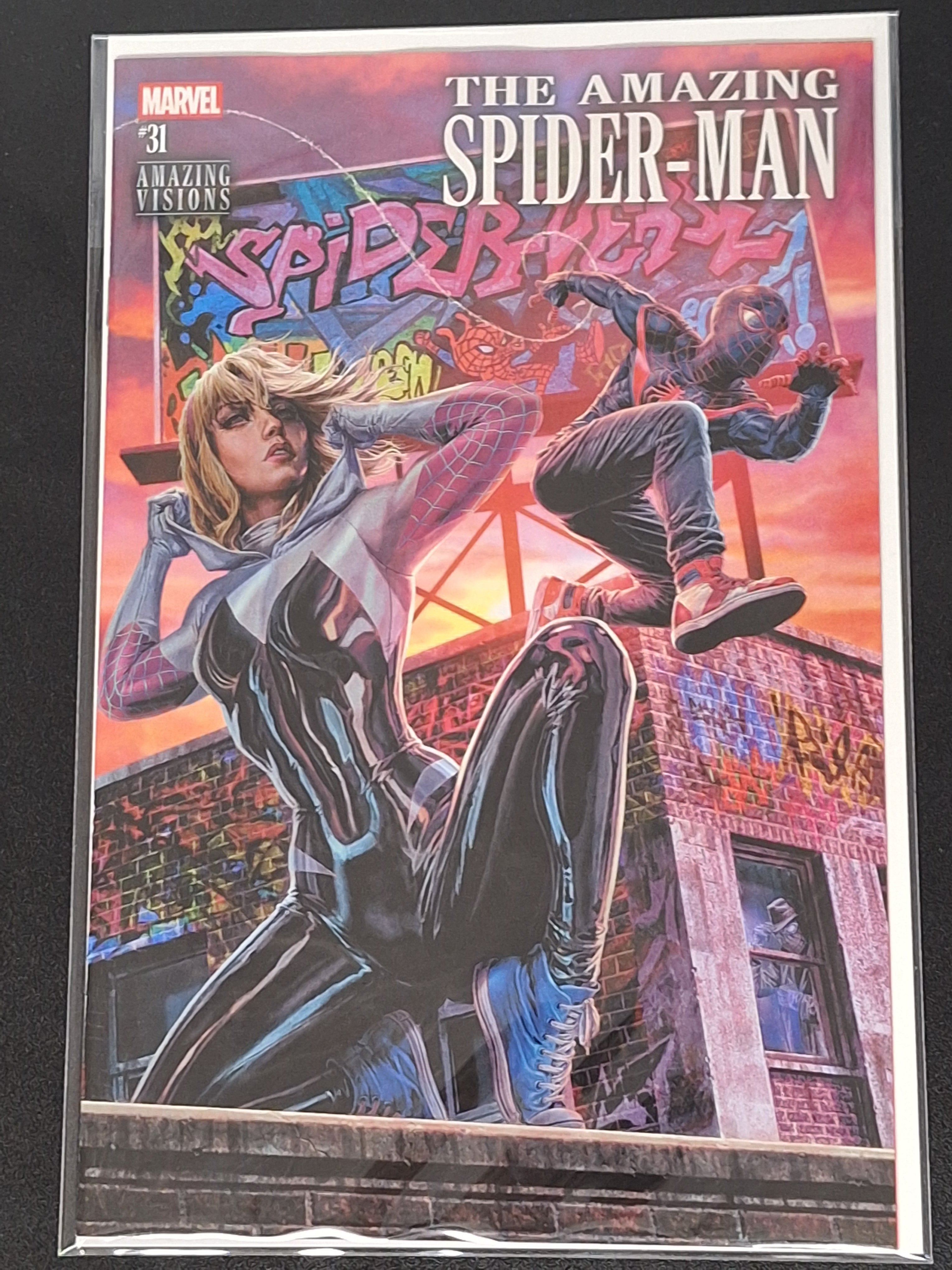 Amazing Spider-Man 31 Marvel 2026 Lee Bermejo Amazing Visions Variant