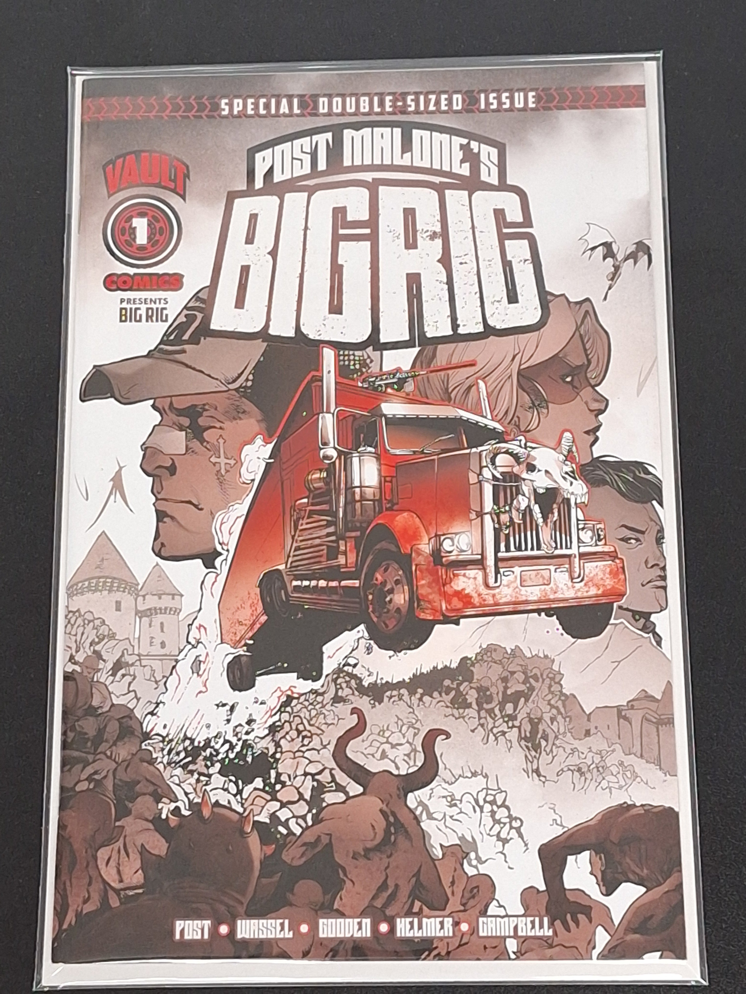 Auction - Post Malone's Big Rig 1 Cover A 1st Printing