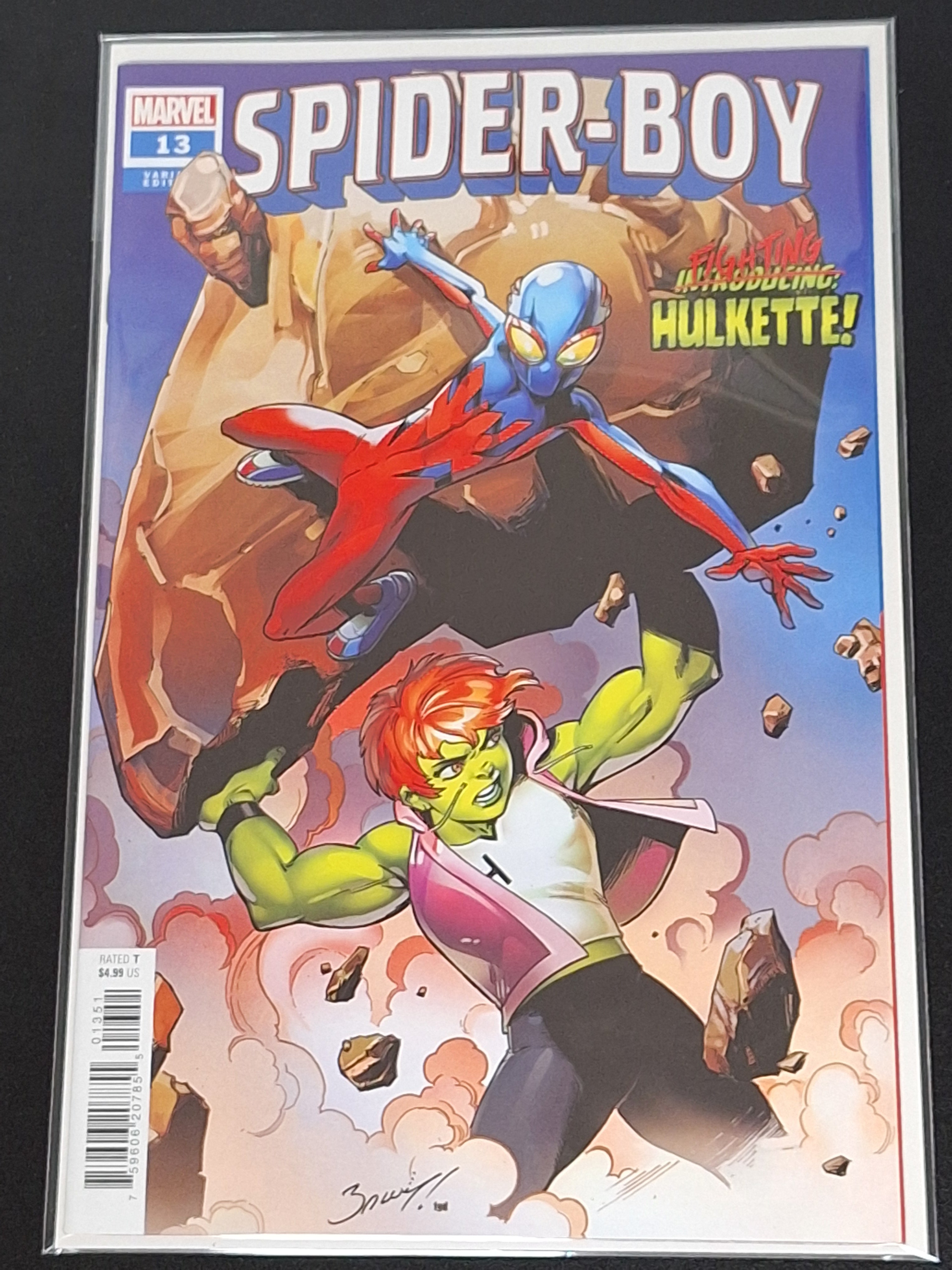 Auction - Spider-Boy 13 Mark Bagley Variant