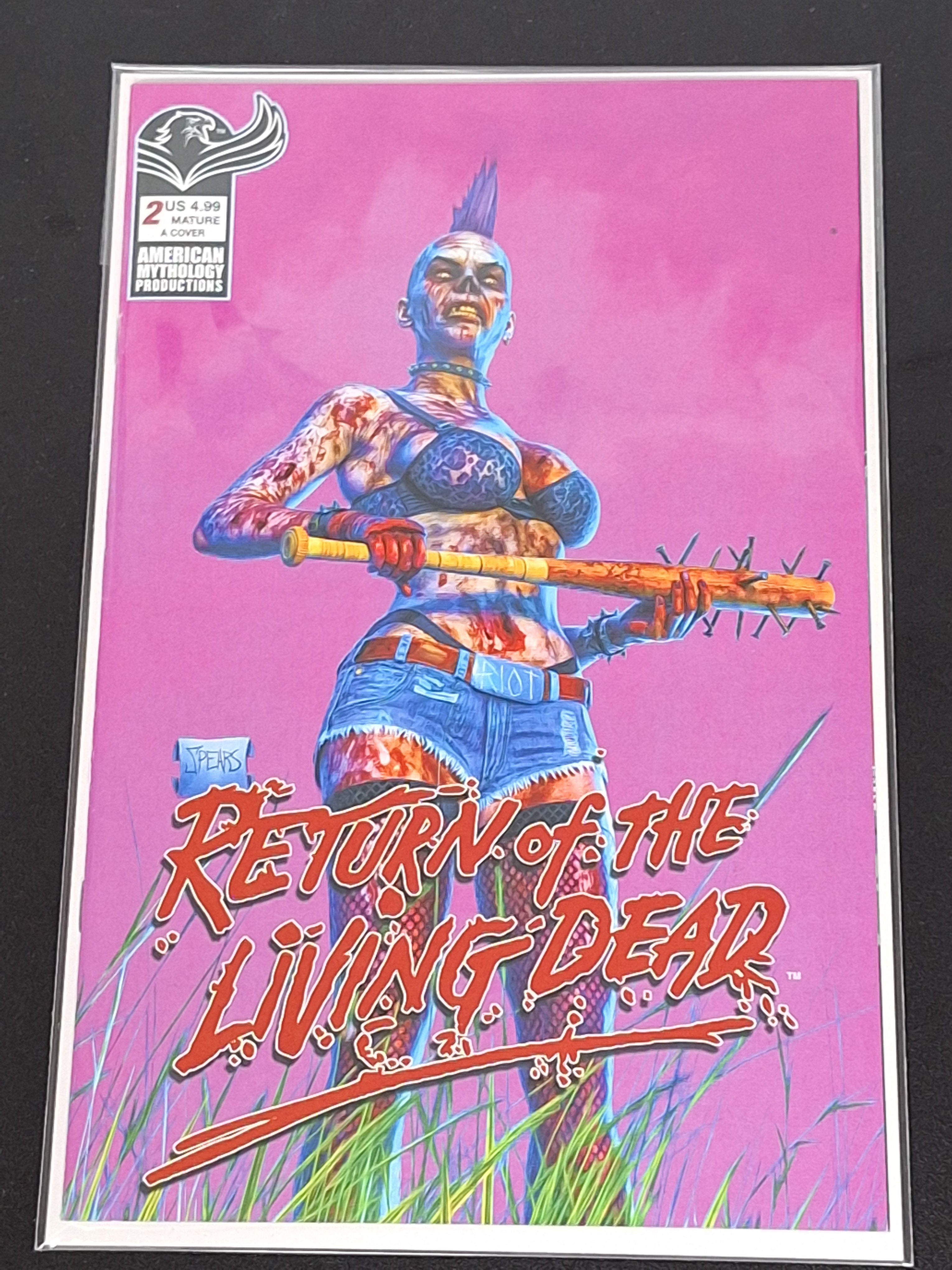 Auction - Return Of The Living Dead 2 Mark Spears Cover A