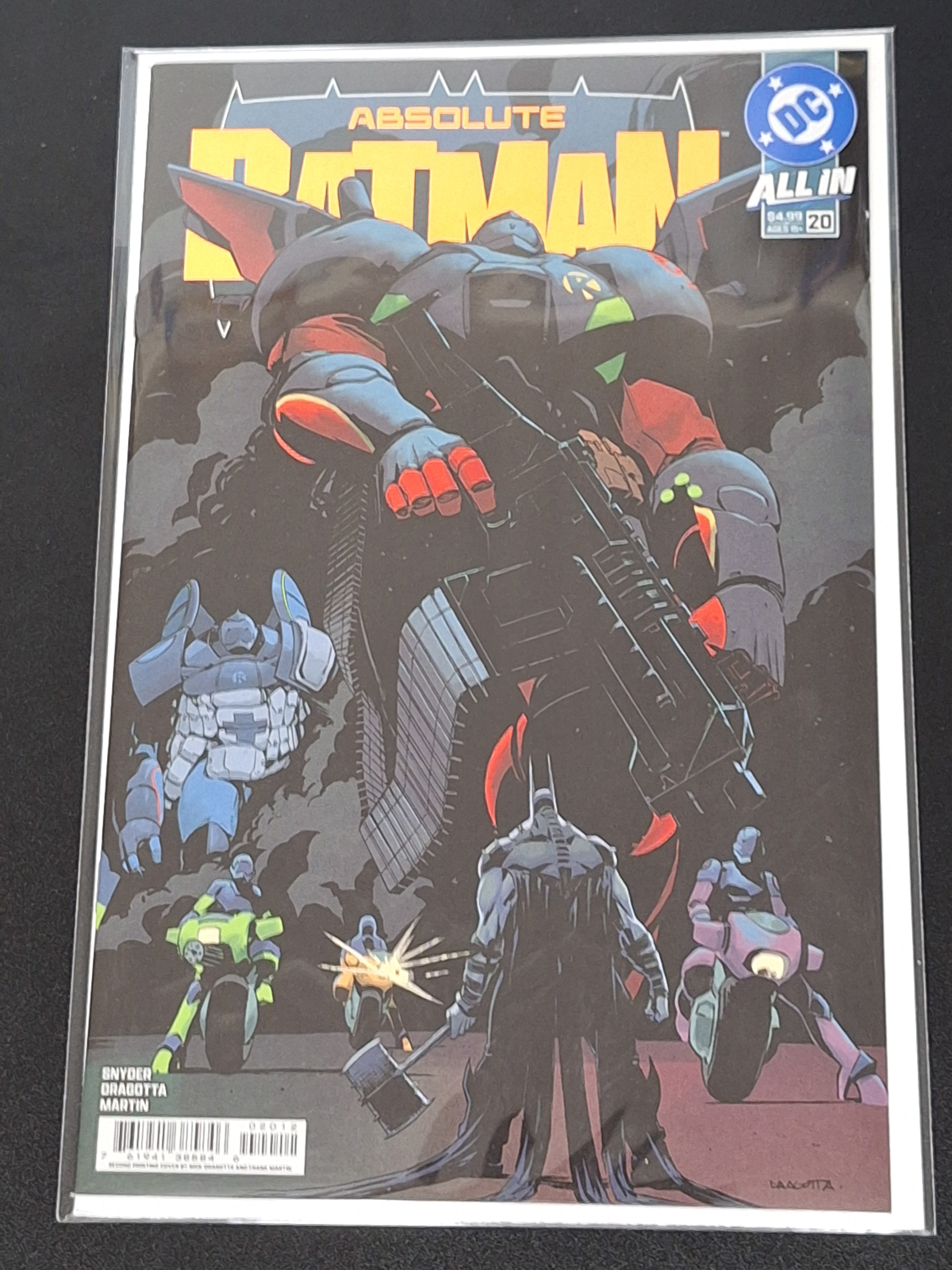 Auction - Absolute Batman 20 Cover A 2nd Printing