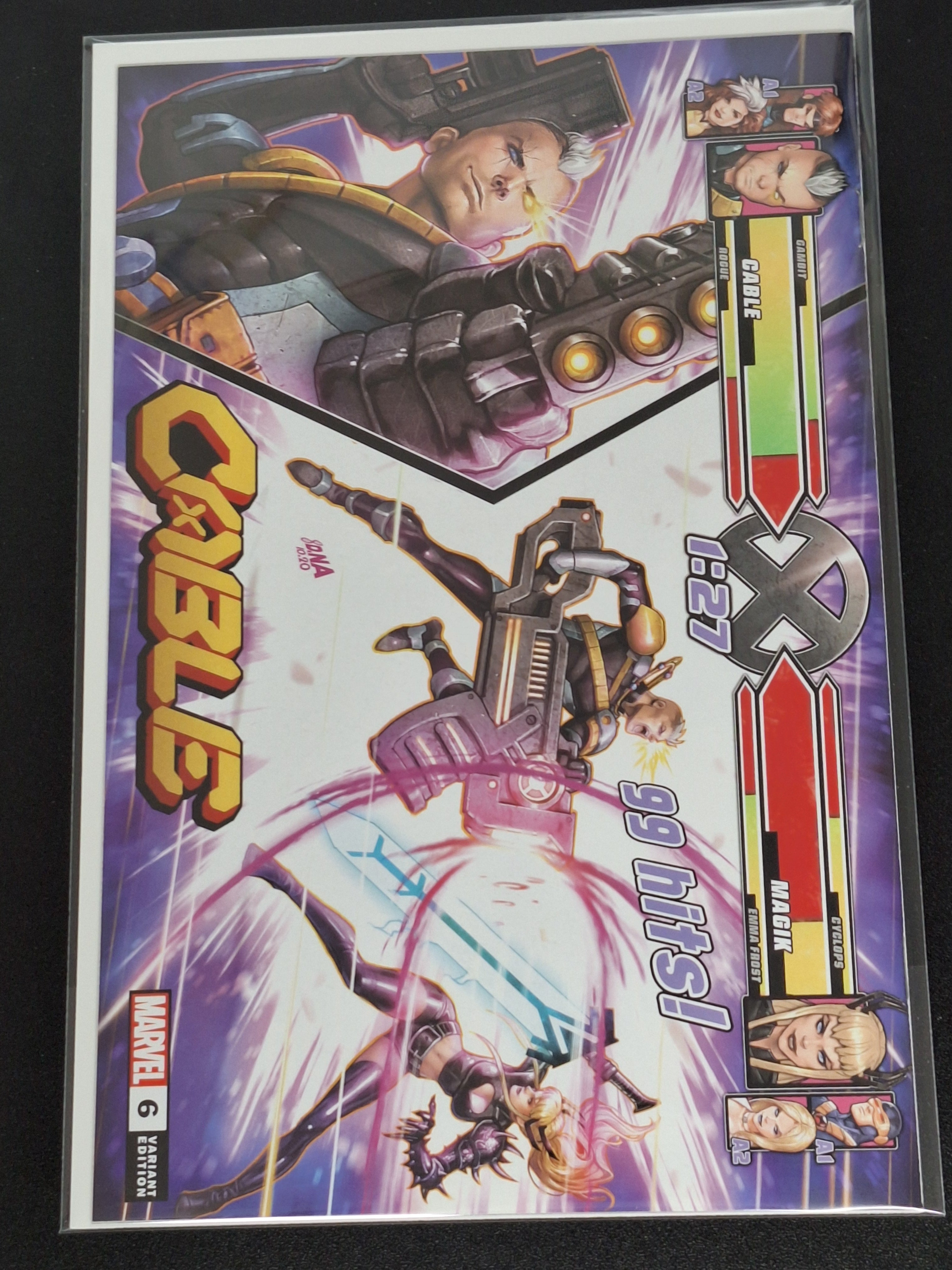 Auction - Cable 6 David Nakayama Exclusive Limited To 3000 Copies