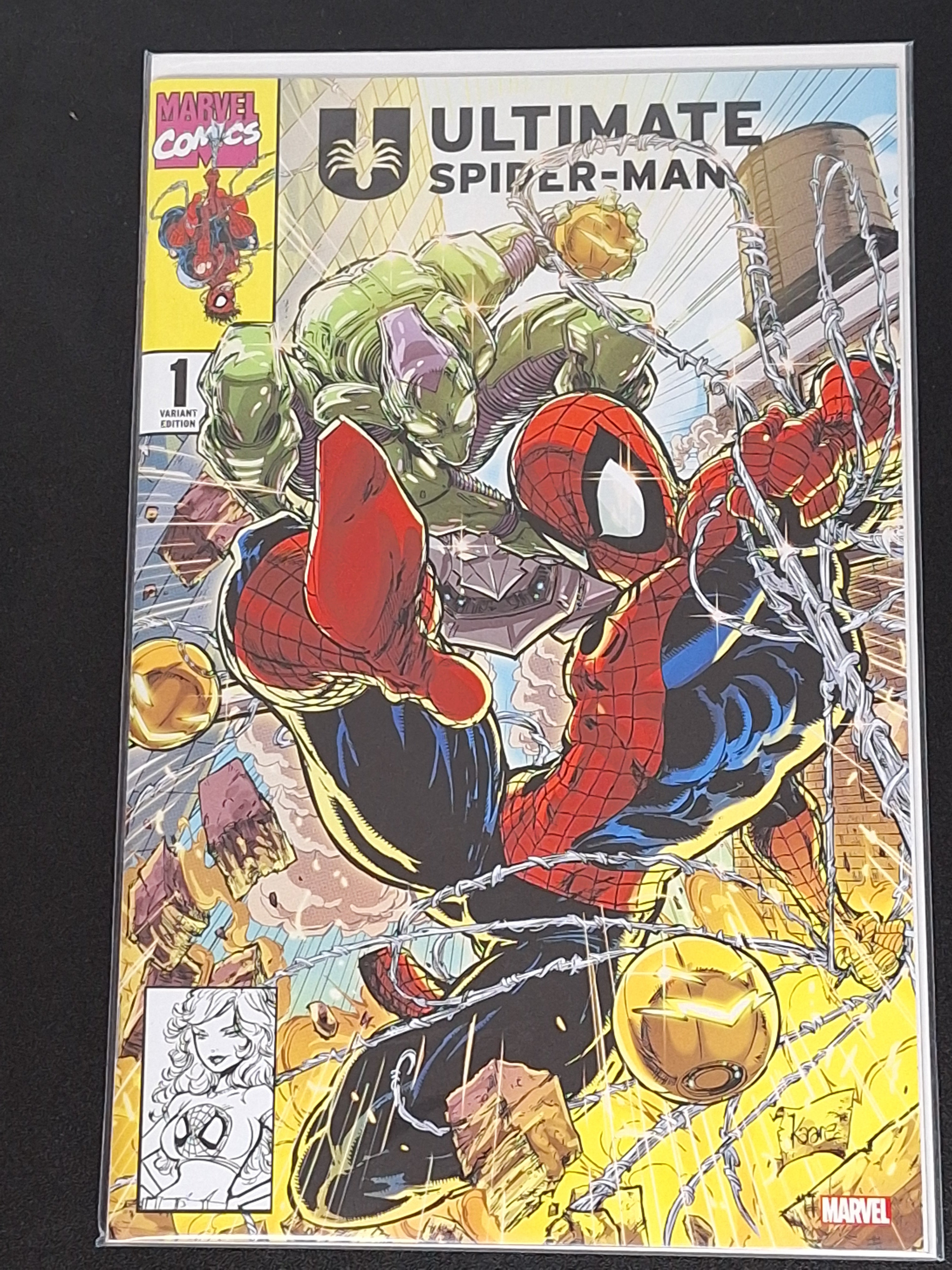 Auction - Ultimate Spider-Man 1 Kaare Andrews Exclusive Limited To 3000 Copies