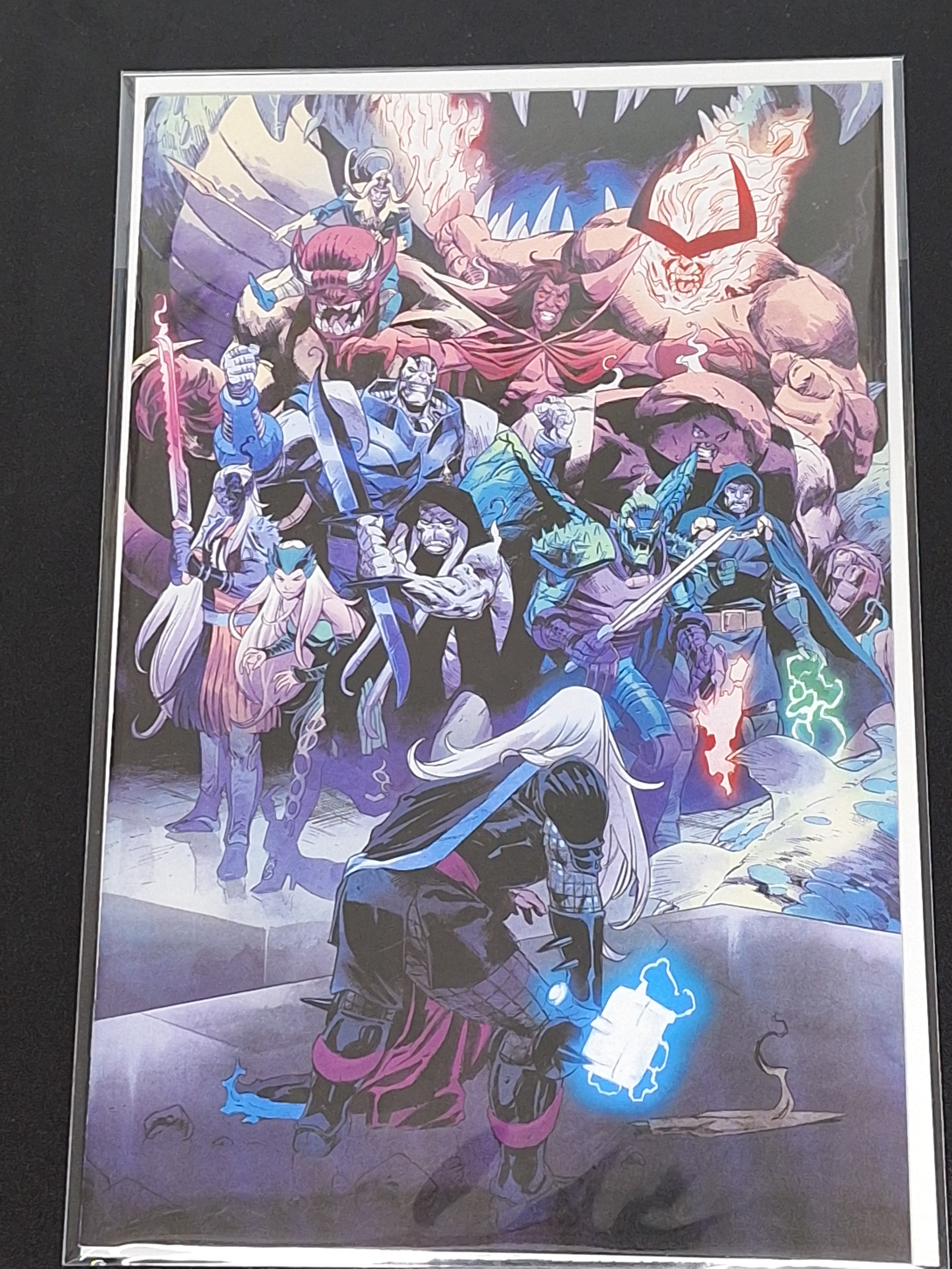 Auction - Thor 4 Nic Klein 2nd Printing Virgin Exclusive Limited To 1000 Copies