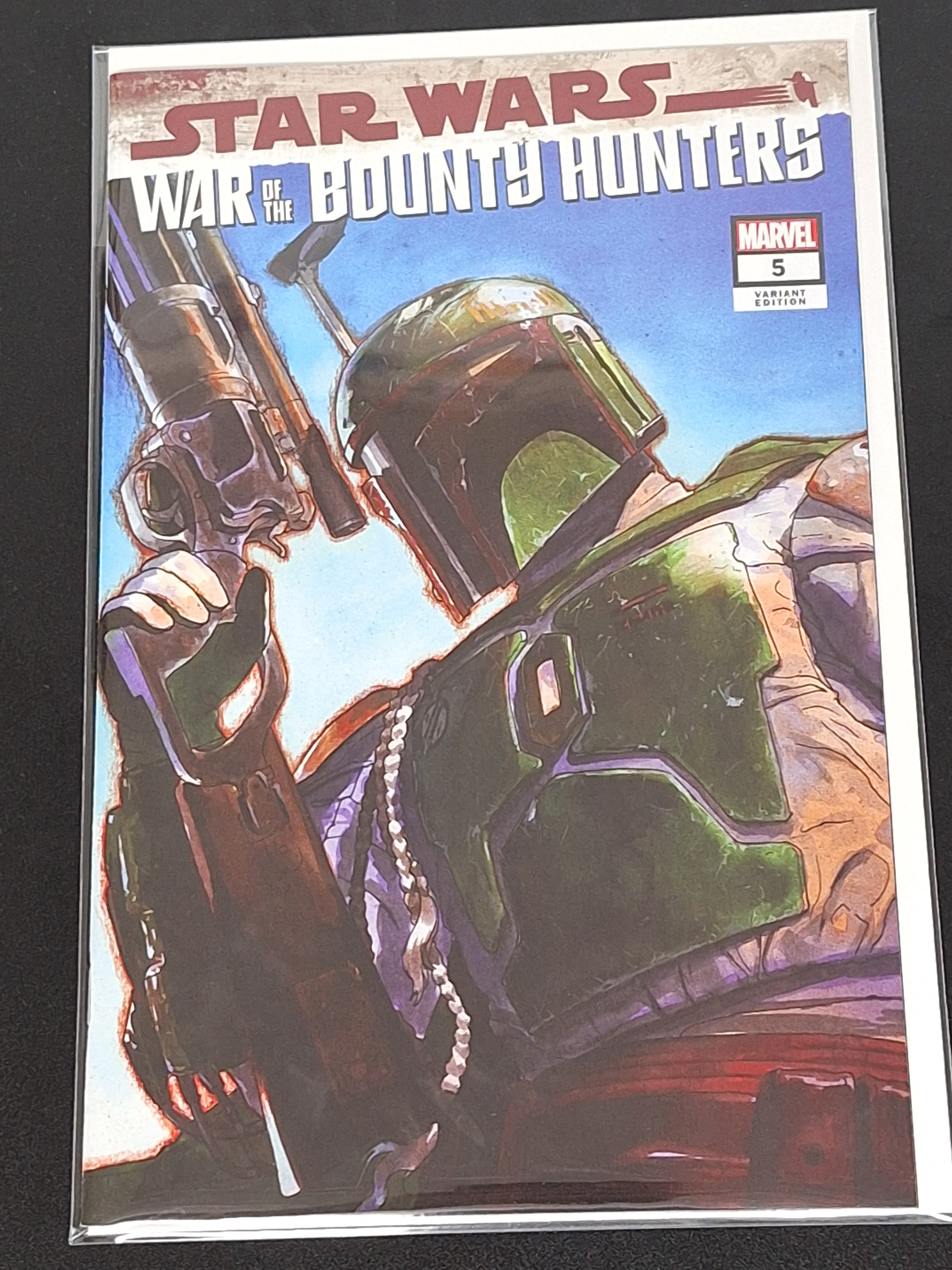 Auction - War Of The Bounty Hunters 5 Gerald Parel Exclusive Limited To 3000 Copies