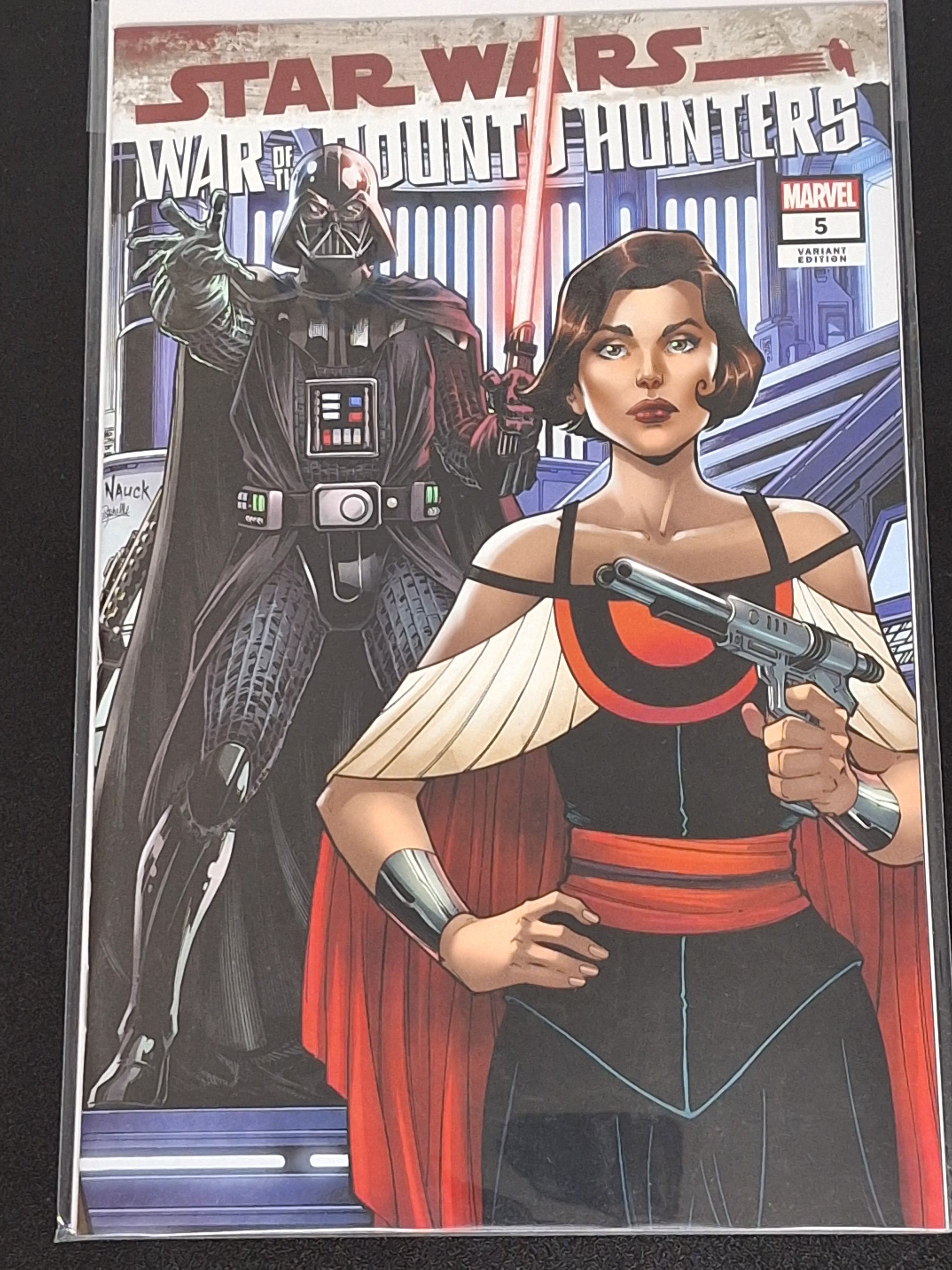Auction - War Of The Bounty Hunters 5 Todd Nauck Exclusive Limited To 3000 Copies