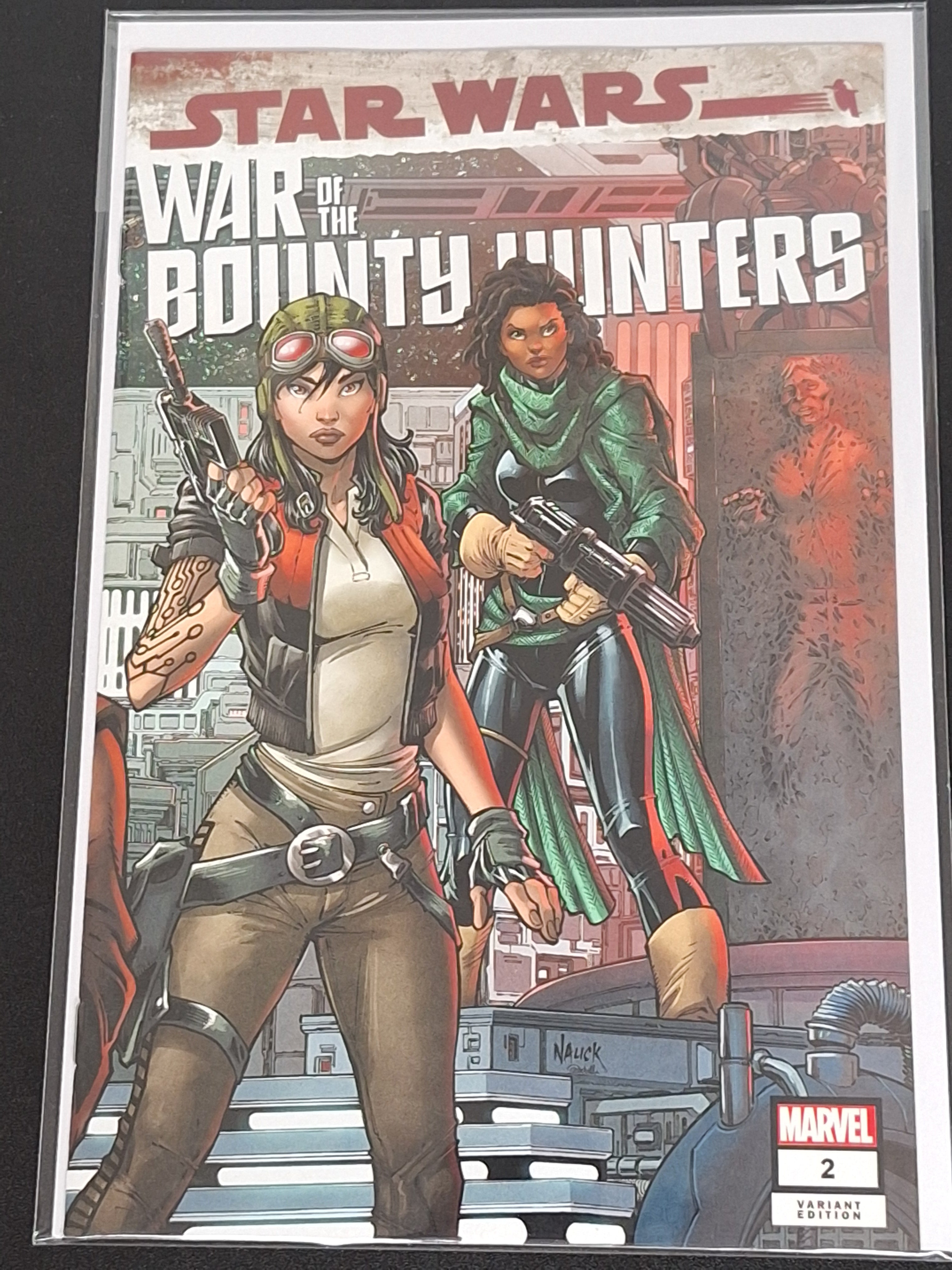 Auction - War Of The Bounty Hunters 2 Todd Nauck Exclusive Limited To 3000 Copies