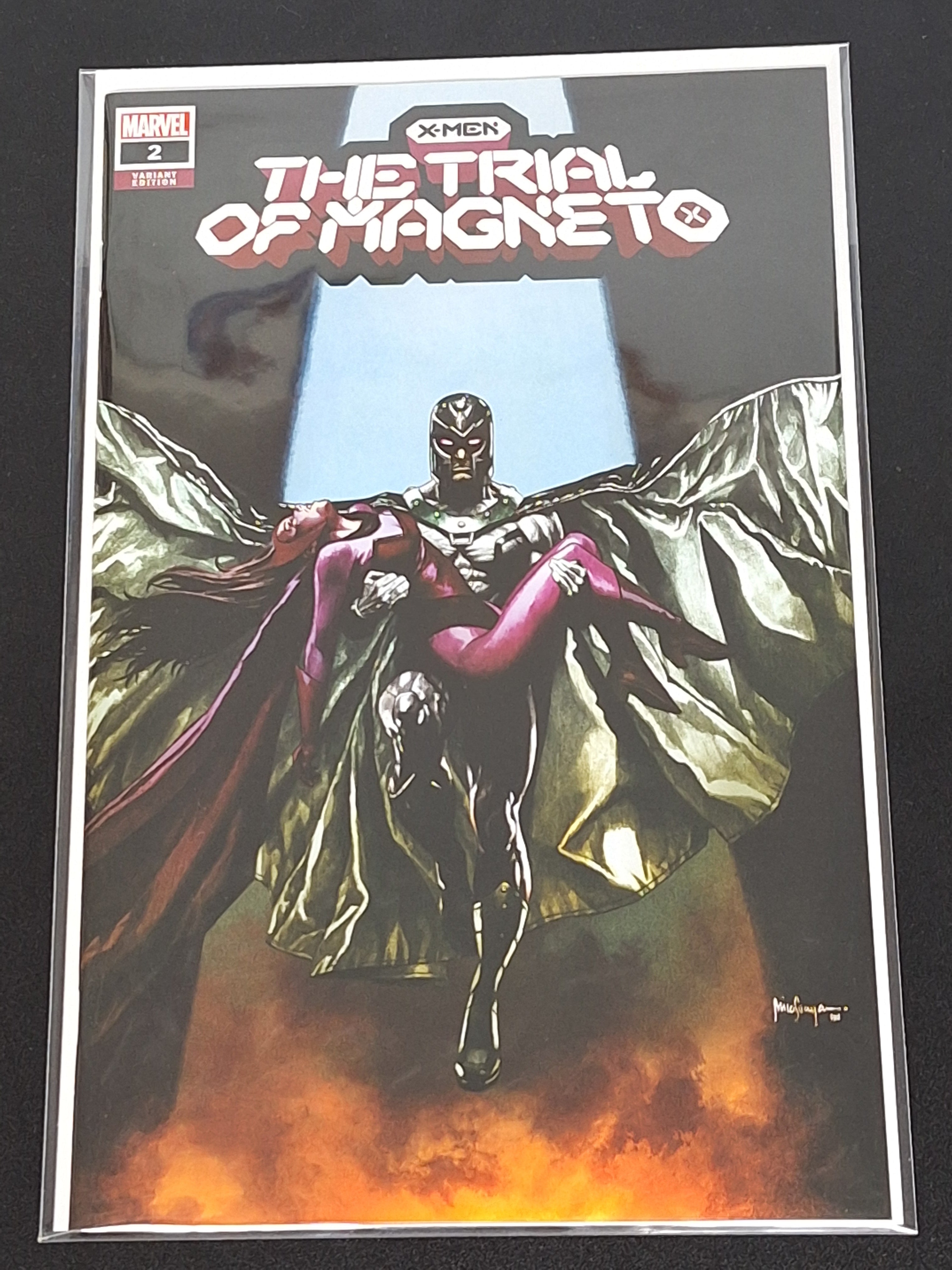 Auction - The Trial Of Magneto 2 Mico Suayan Exclusive Limited To 3000 Copies