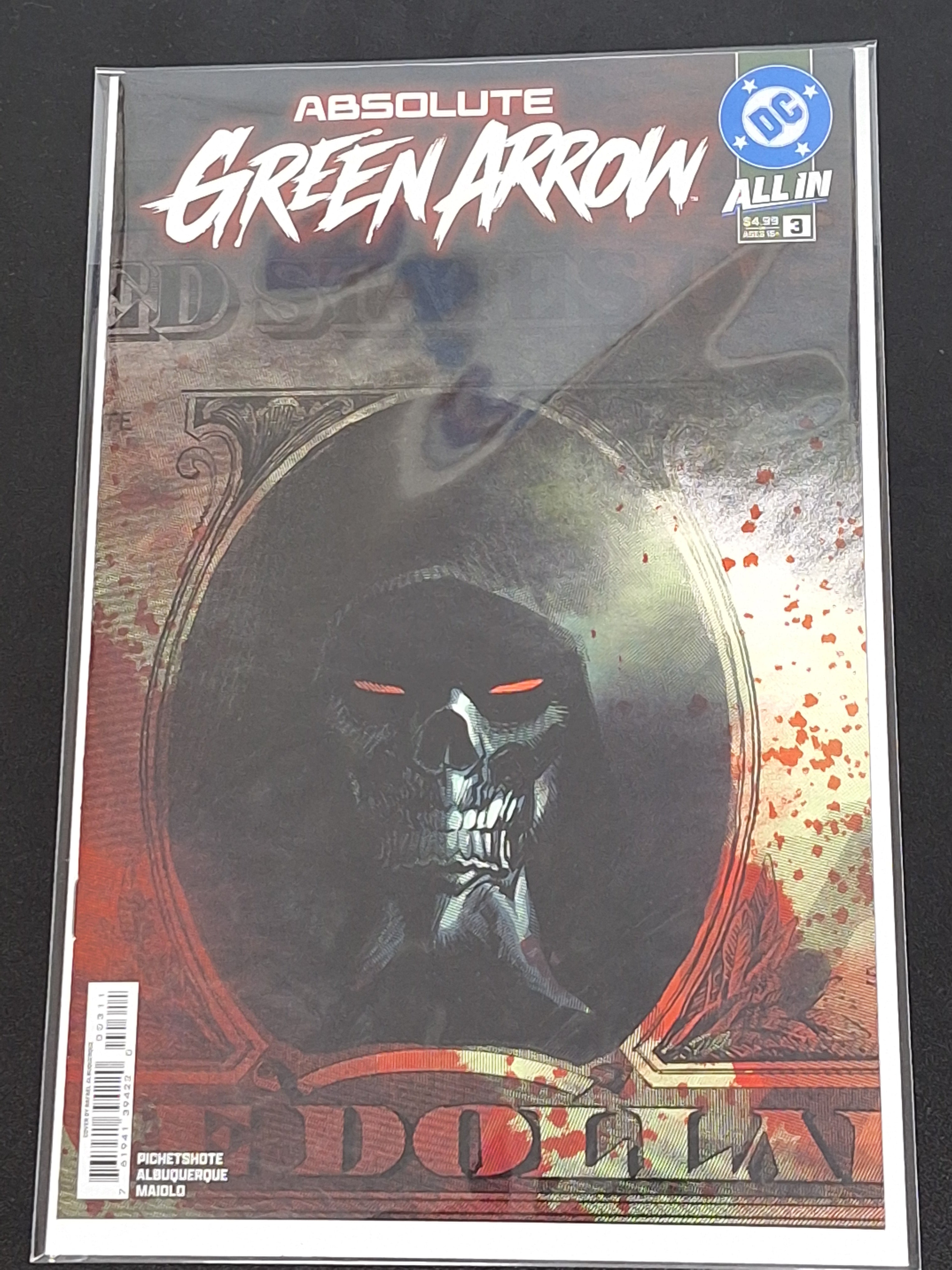 Auction - Absolute Green Arrow 3 Cover A