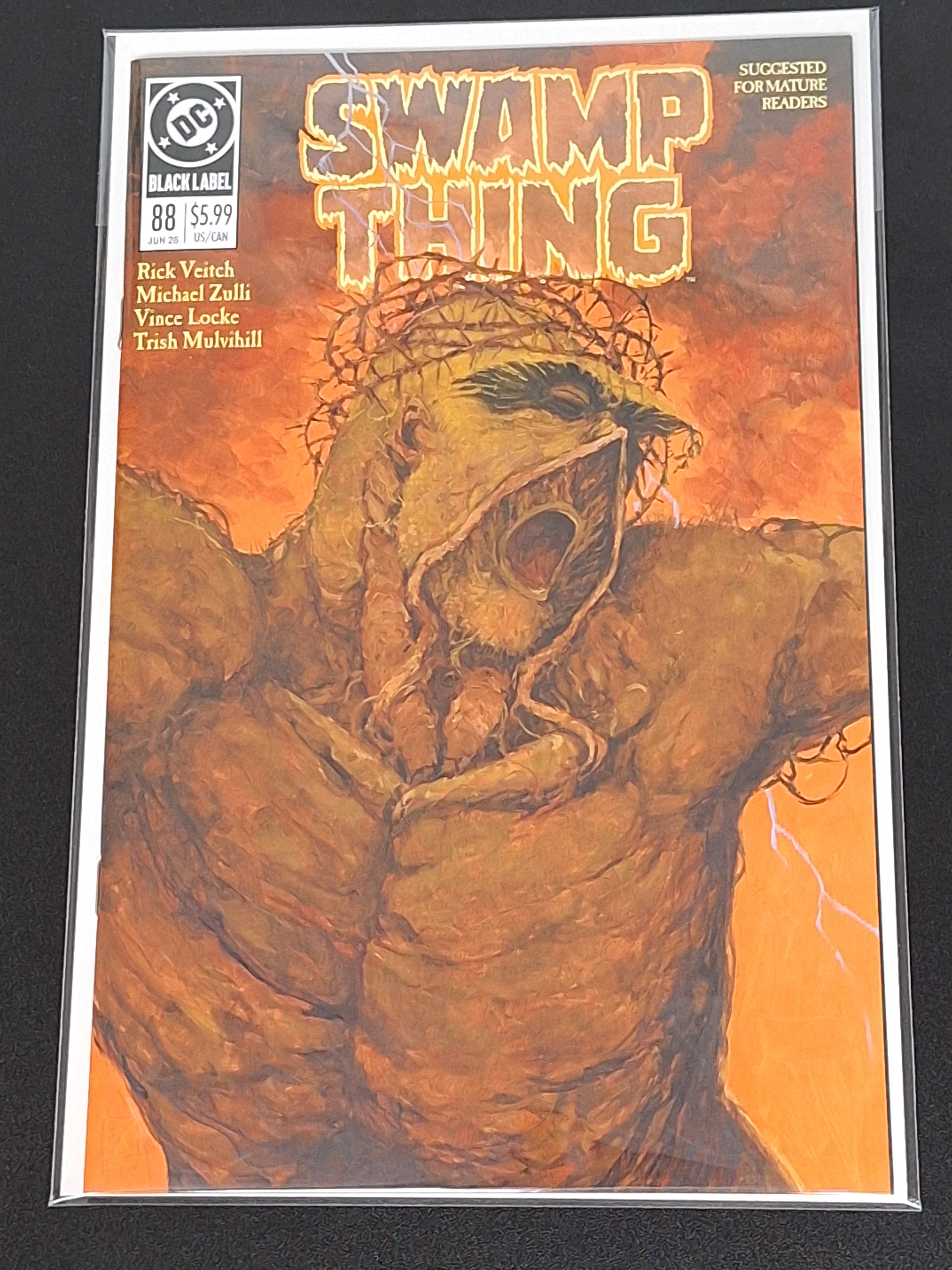 Auction - Swamp Thing 1989 #1 (#88) Zulli Variant